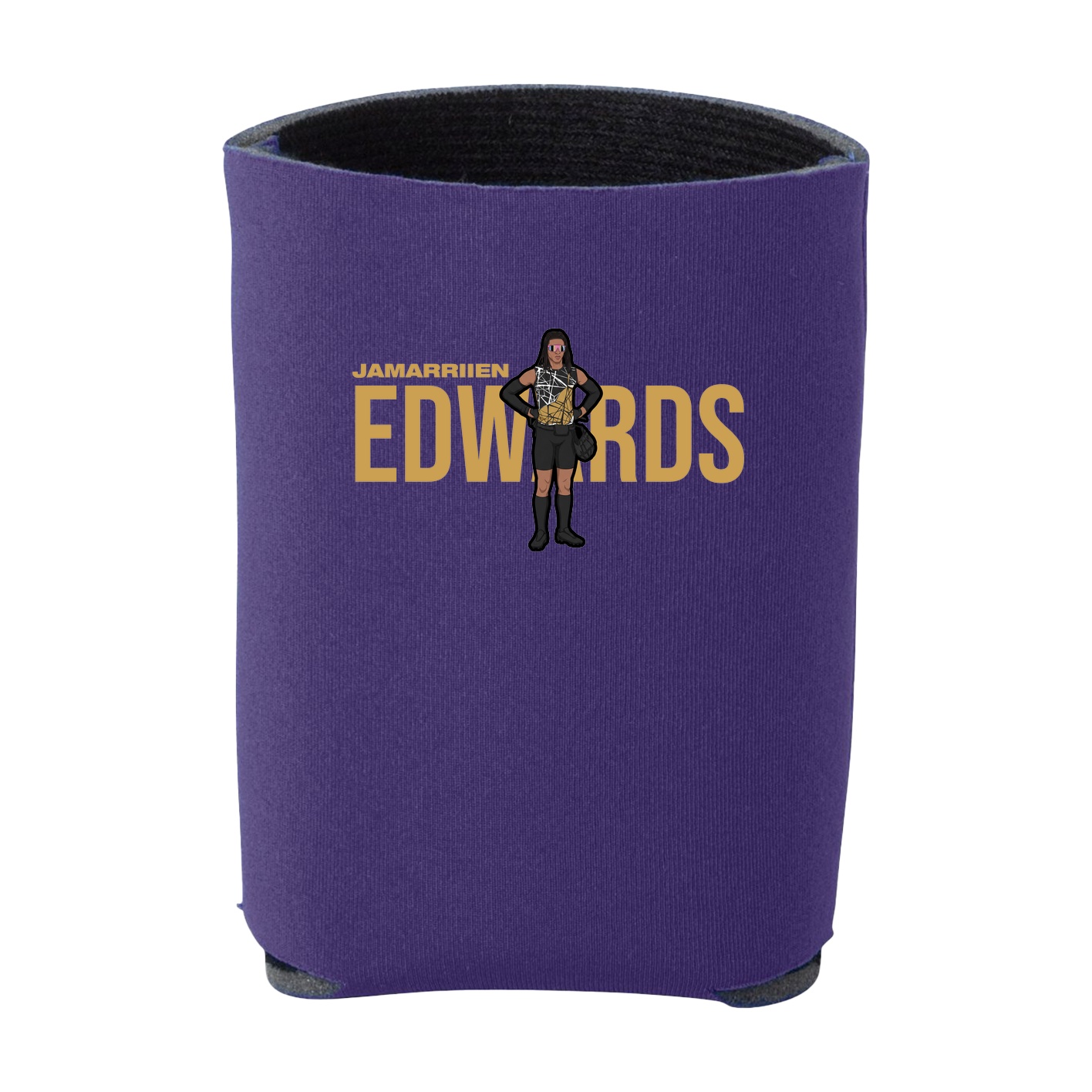 Can Holder — Player Name in Purple