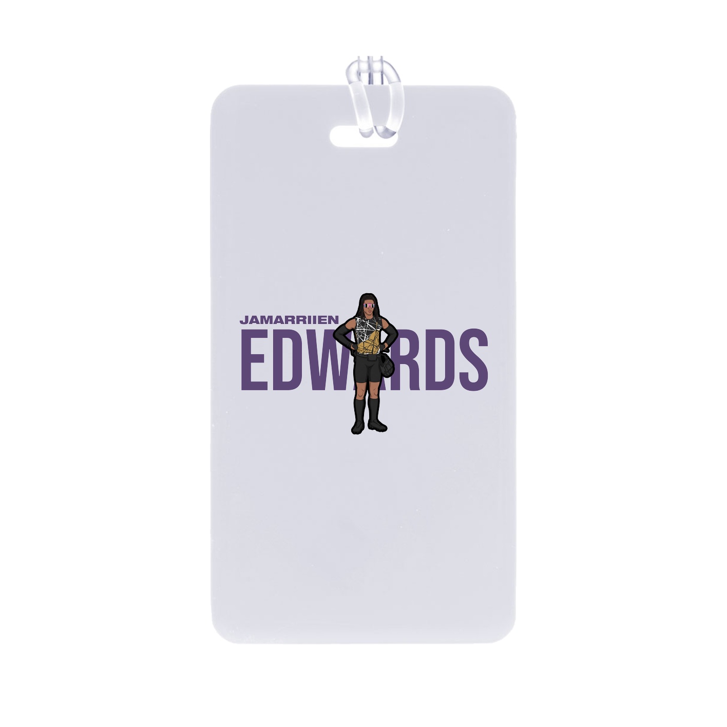 Bag Tag — Player Name in Classic