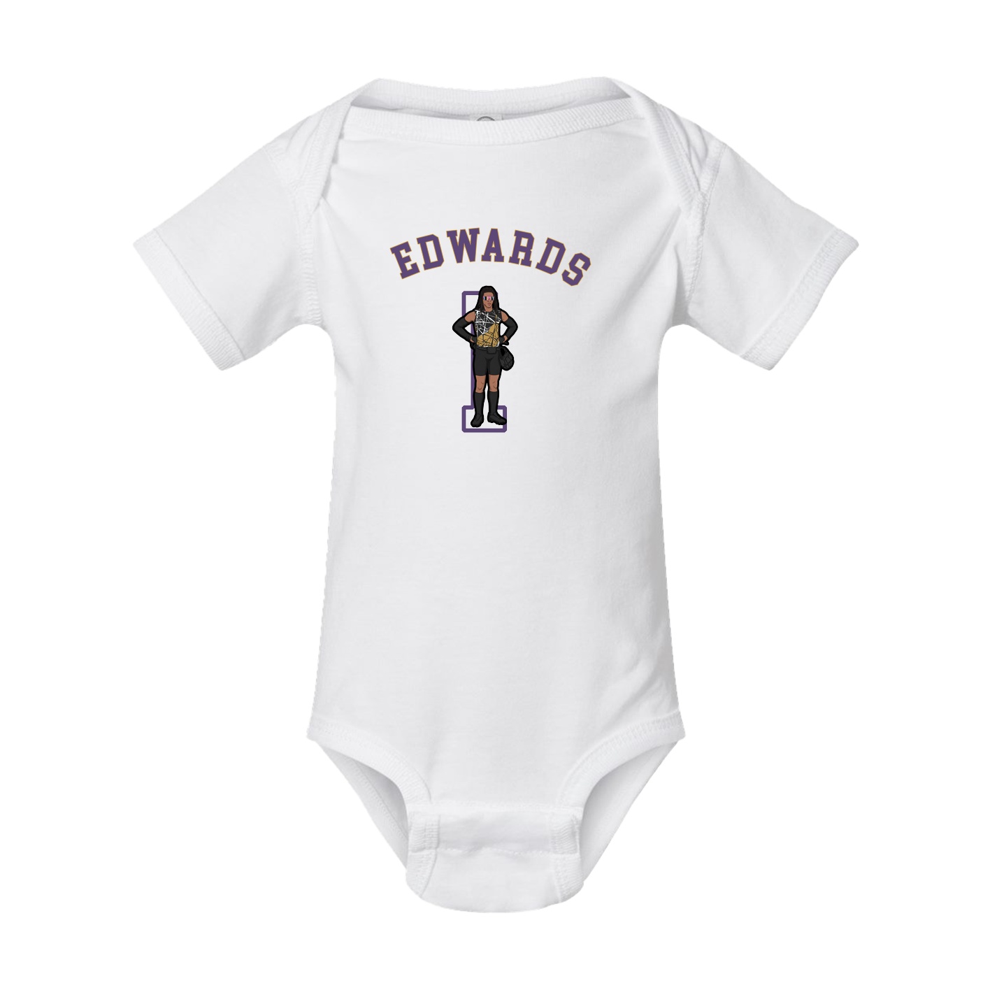 Baby Onesie — Shirsey Arch in White