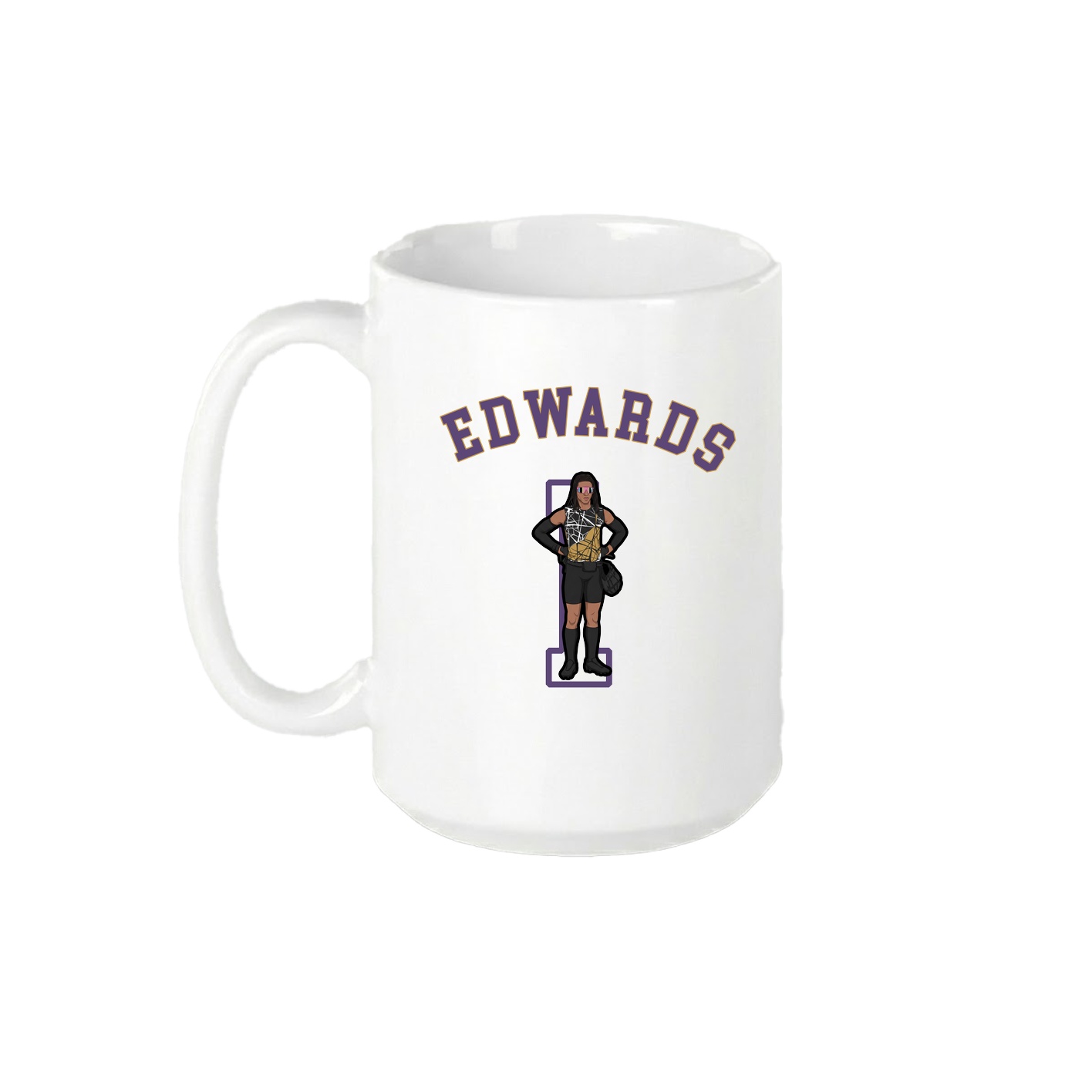 15oz Coffee Mug — Shirsey Arch in White