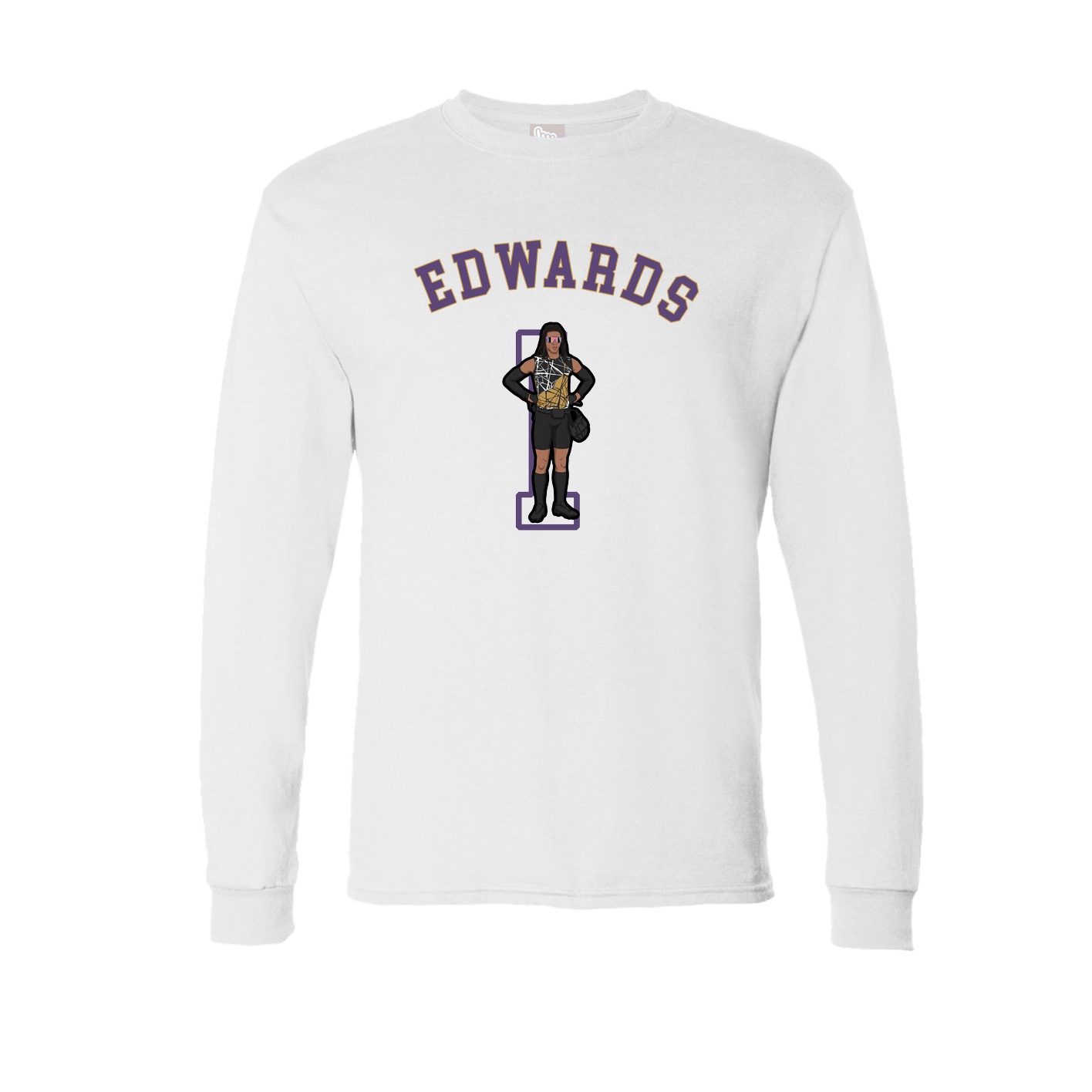 Long Sleeve Tee — Shirsey Arch in White