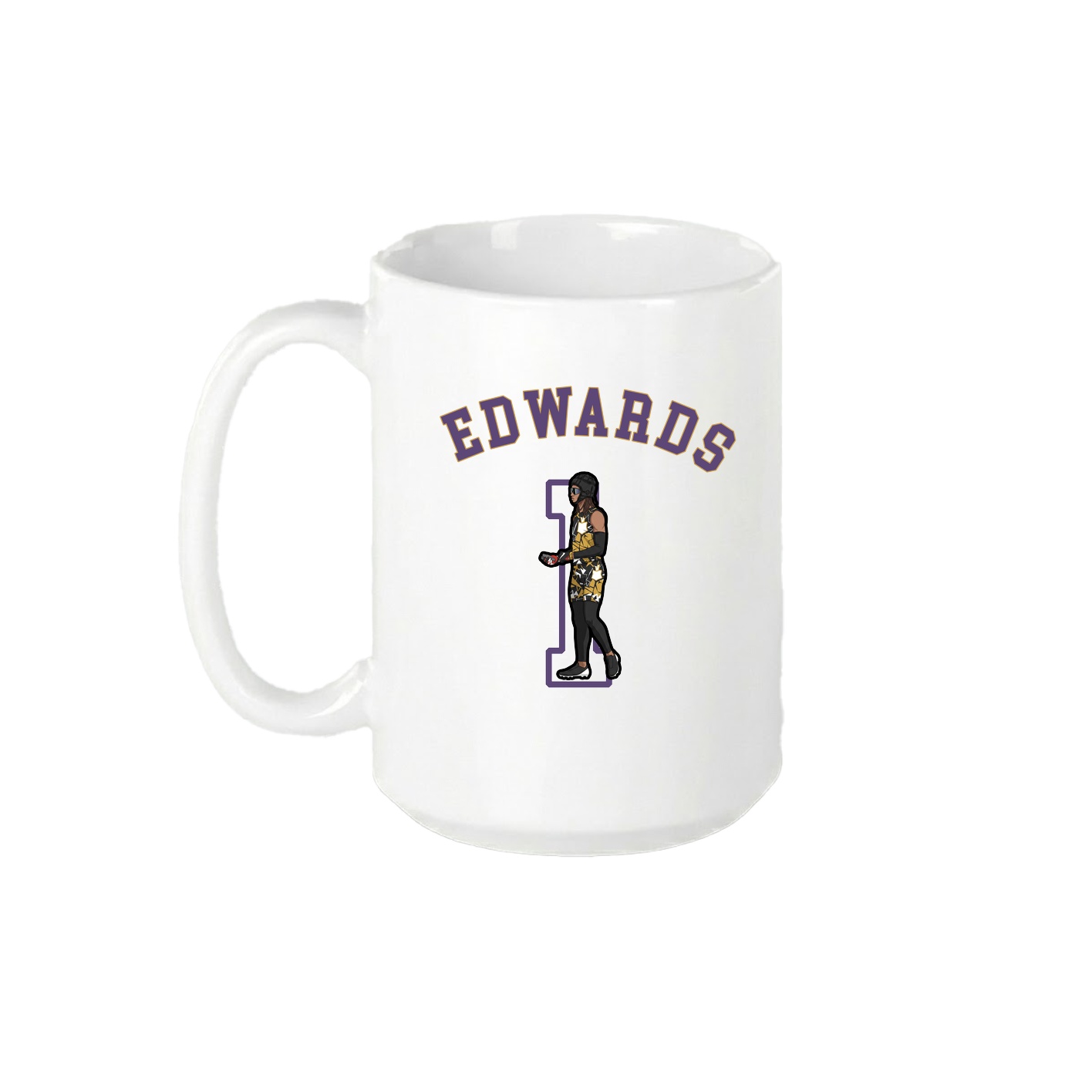 15oz Coffee Mug — Shirsey Arch in White