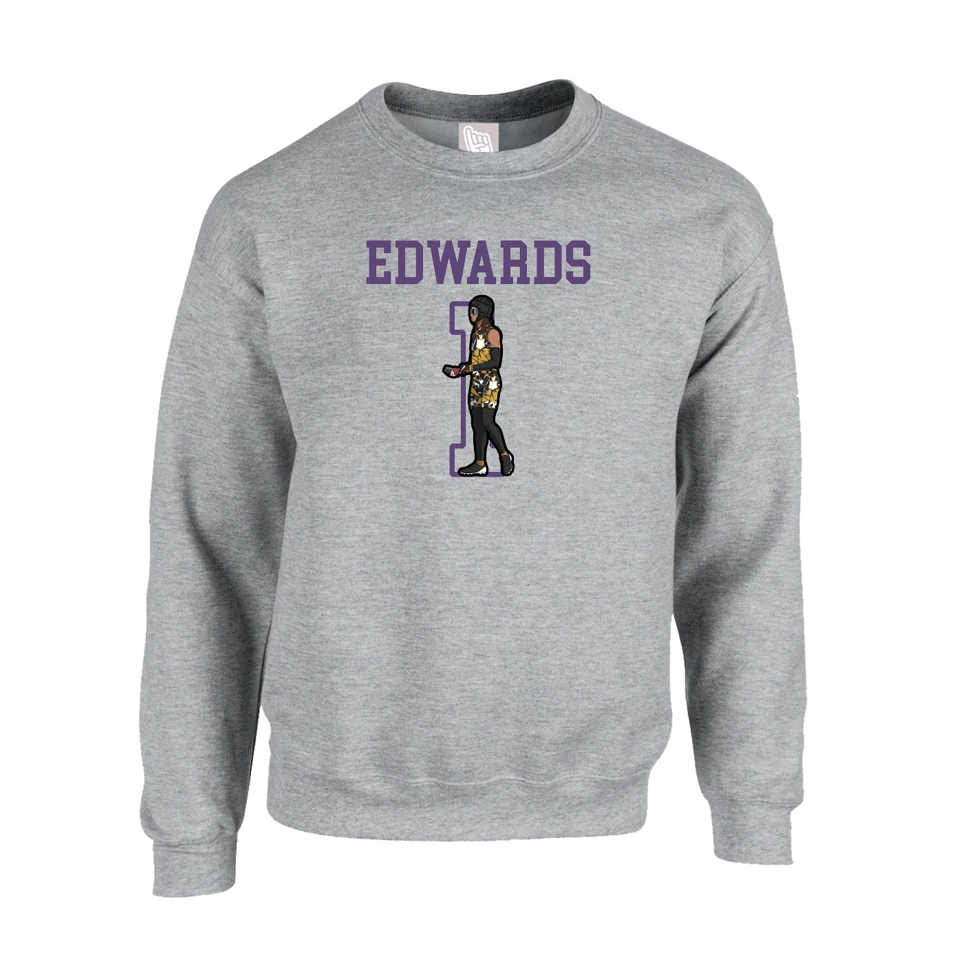 Fleece Crew — Shirsey in Grey