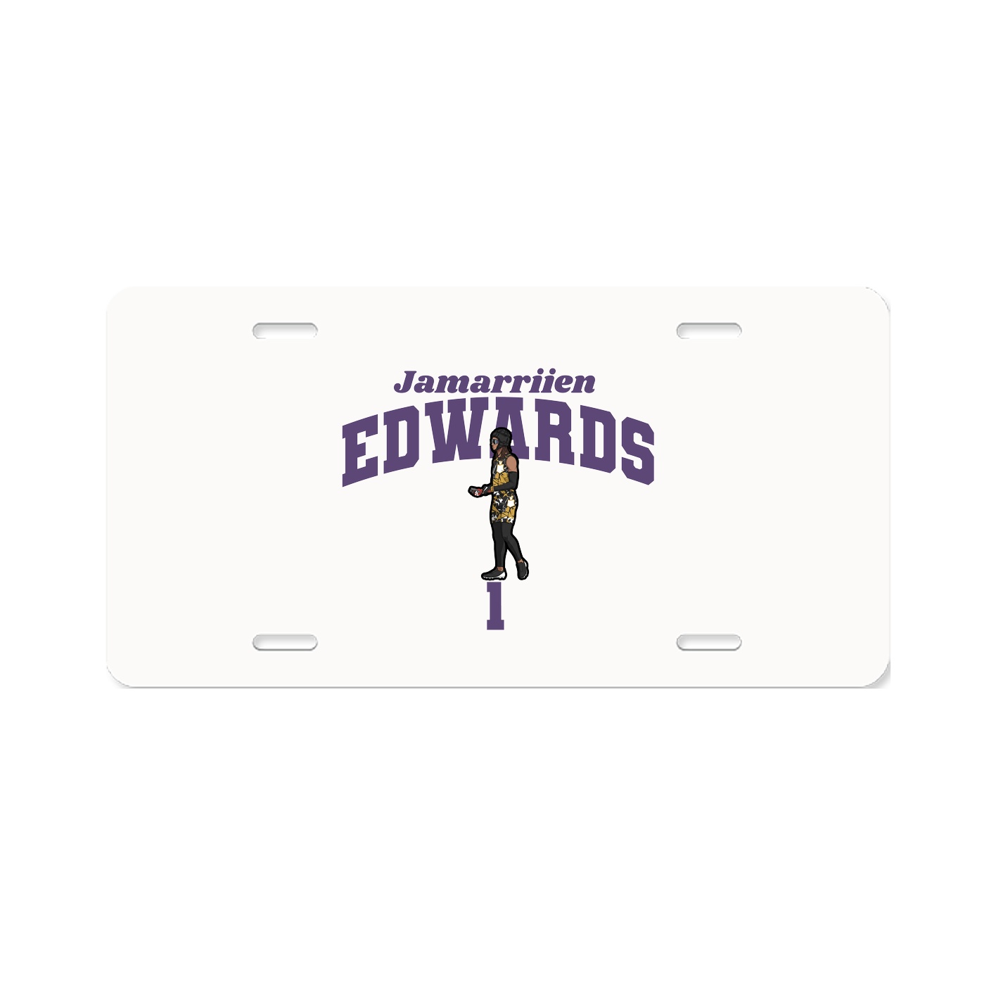 License Plate — Signature Arch in Classic