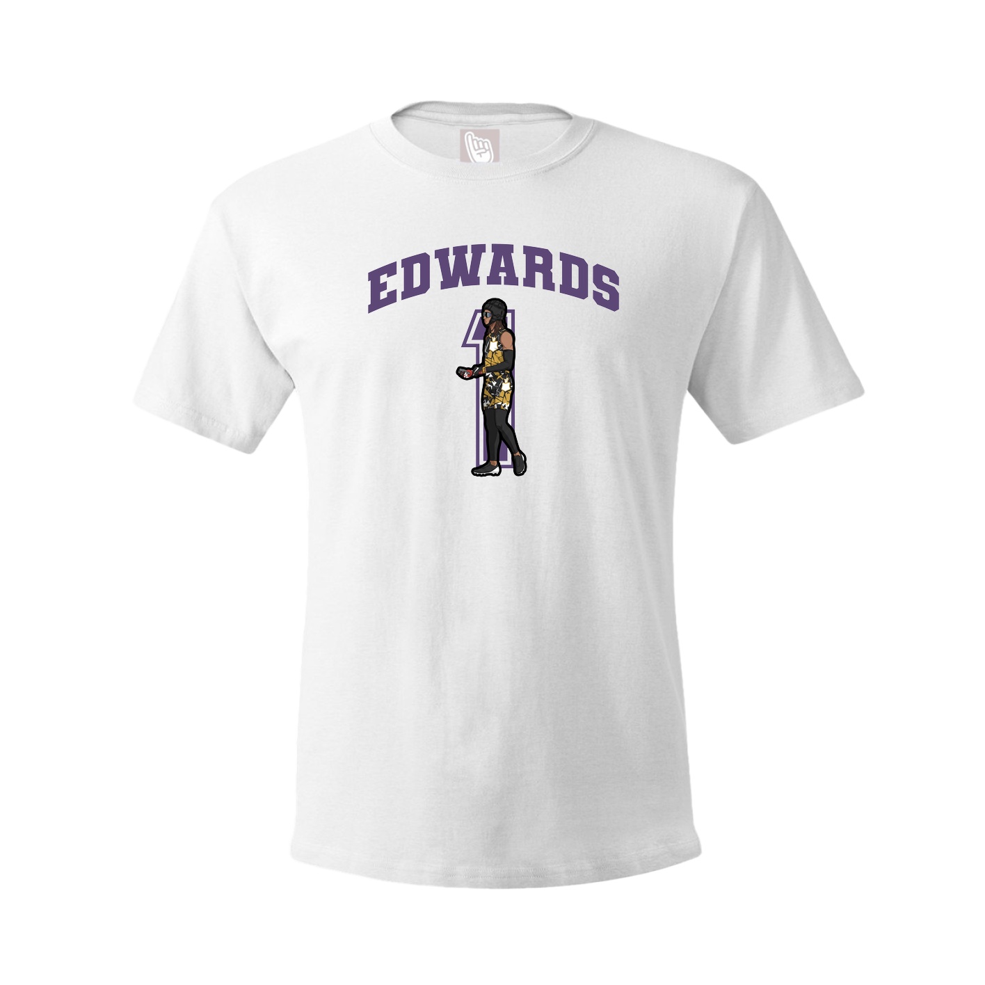 Tee — Number in White
