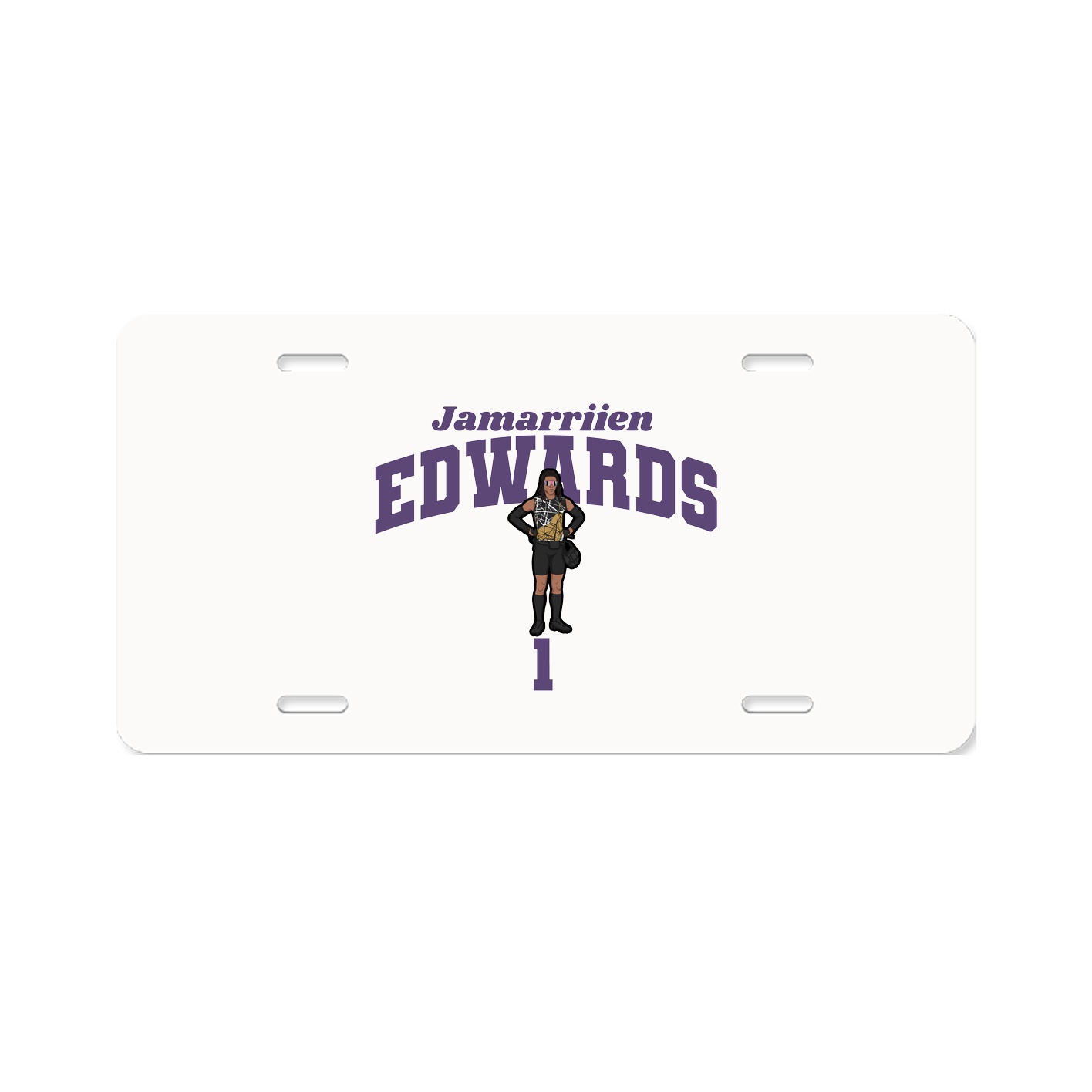 License Plate — Signature Arch in Classic