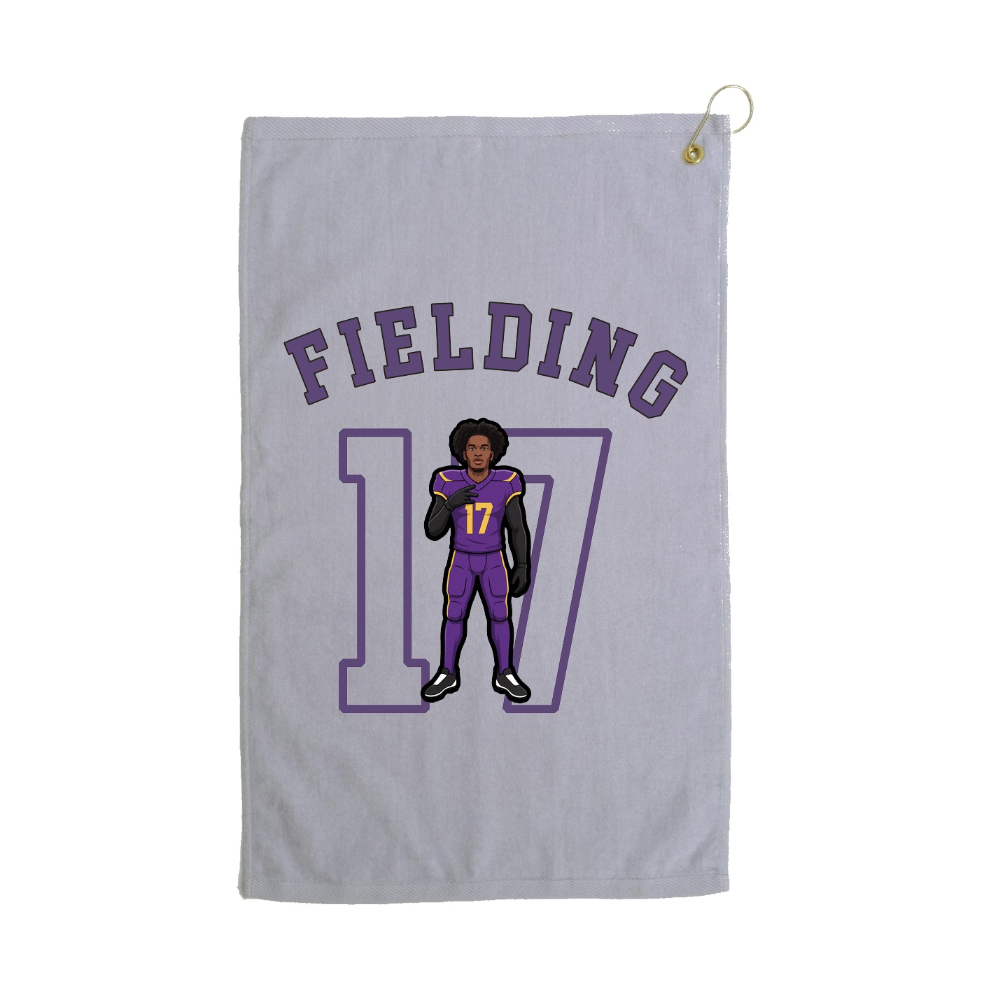 Golf Towel — Shirsey Arch in Grey