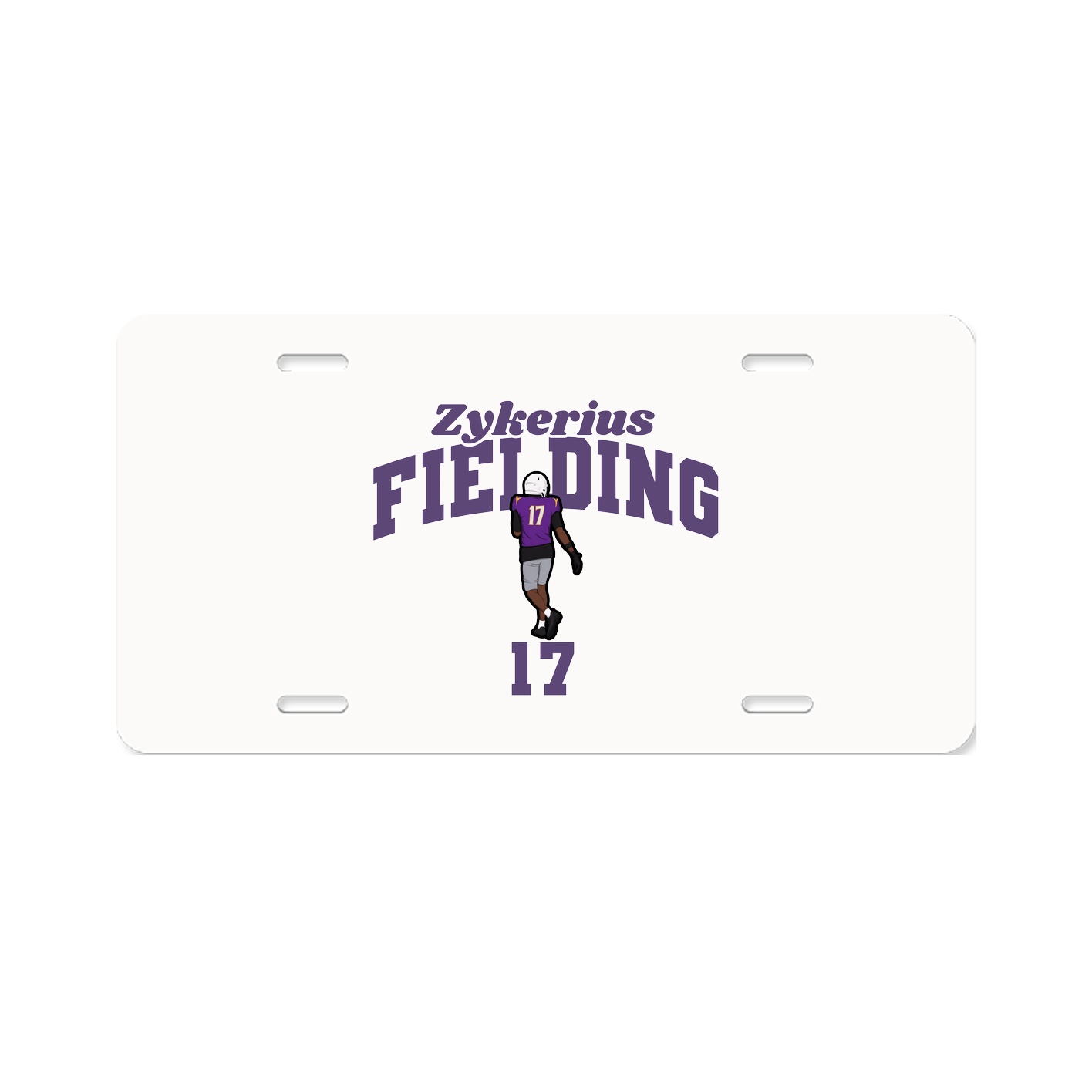 License Plate — Signature Arch in Classic