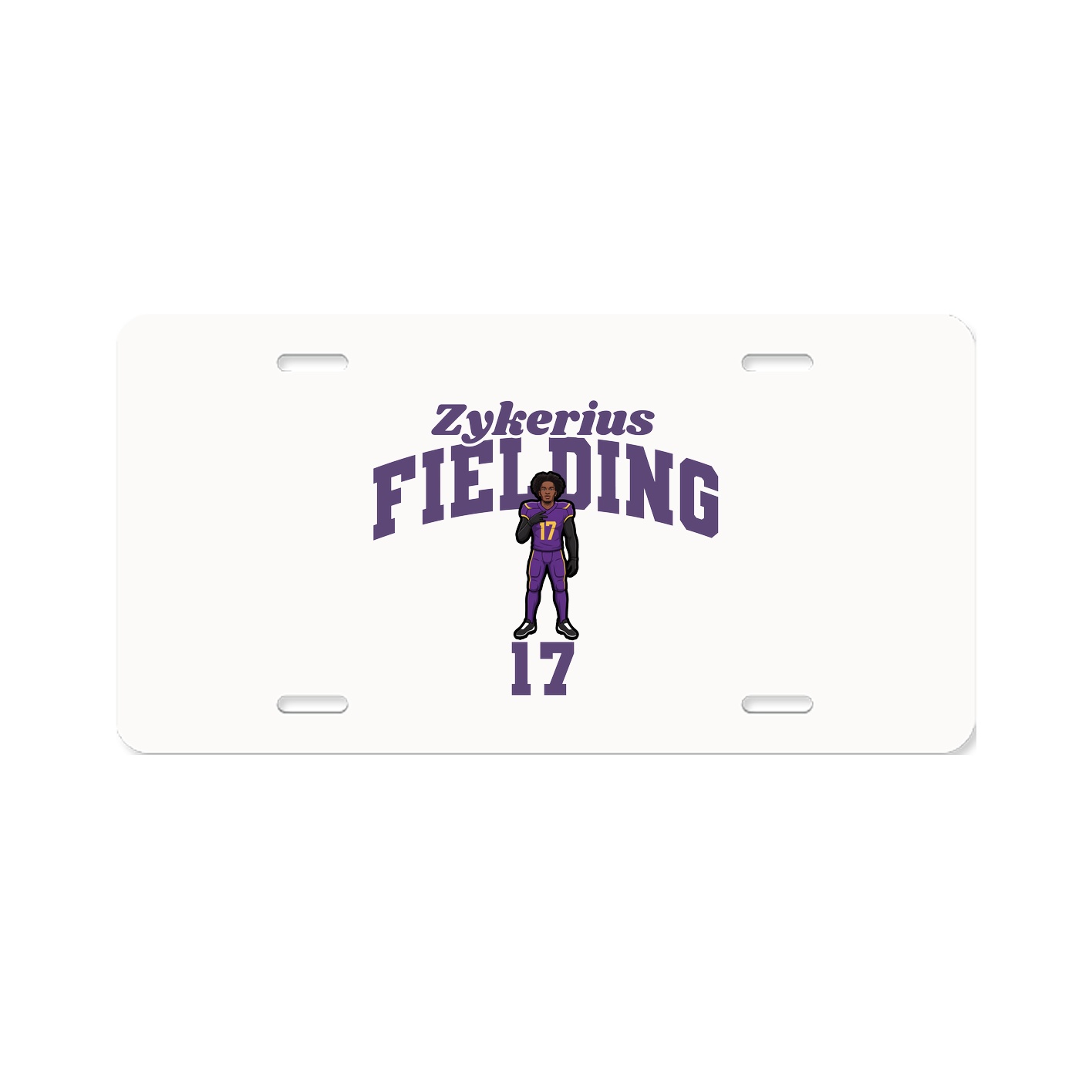 License Plate — Signature Arch in Classic