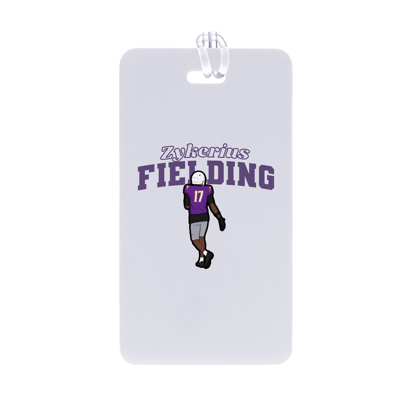 Bag Tag — Name Arch in Classic