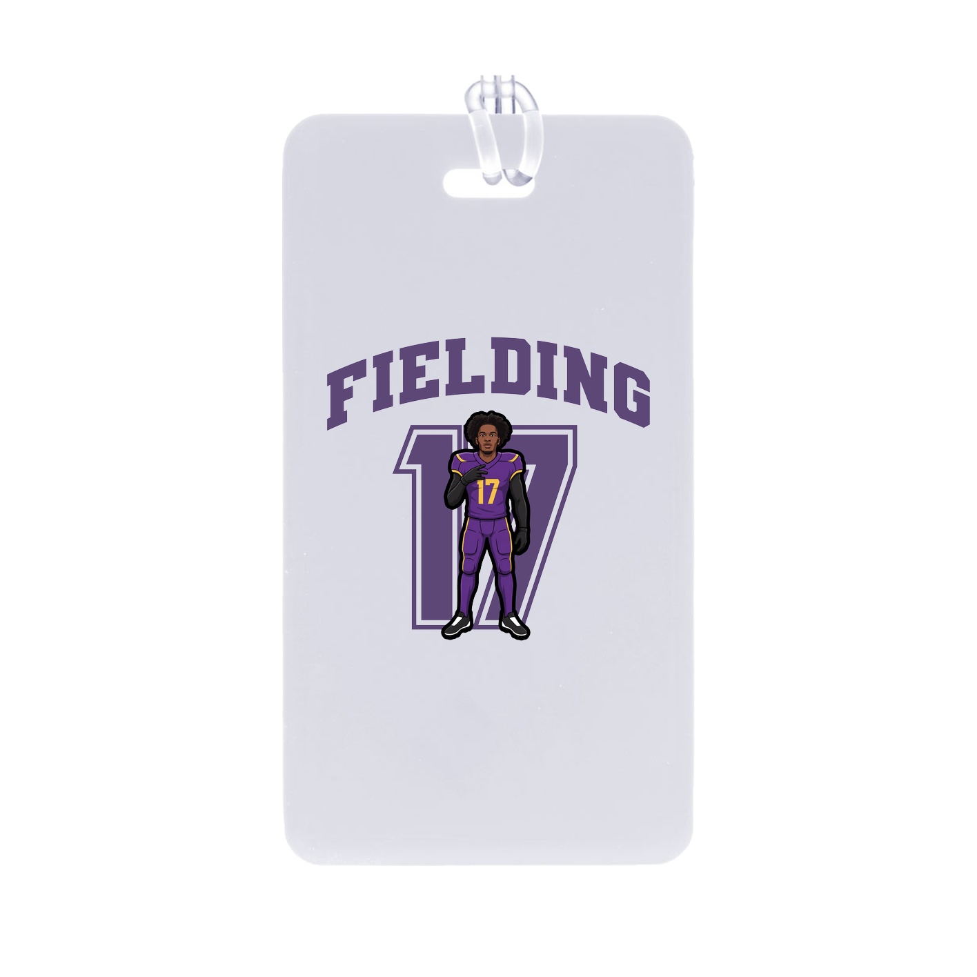 Bag Tag — Number in Classic