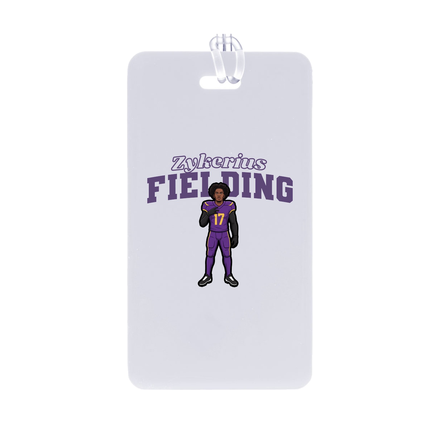 Bag Tag — Name Arch in Classic