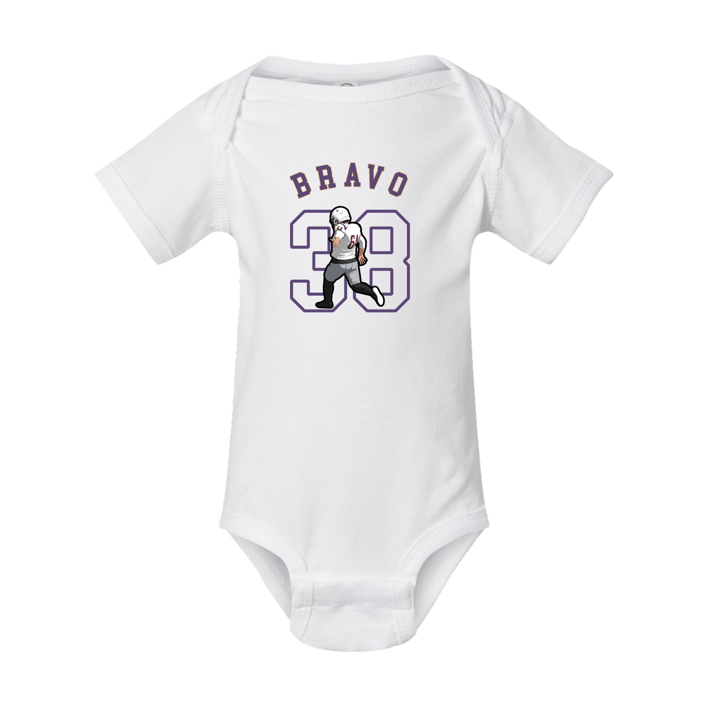 Baby Onesie — Shirsey Arch in White