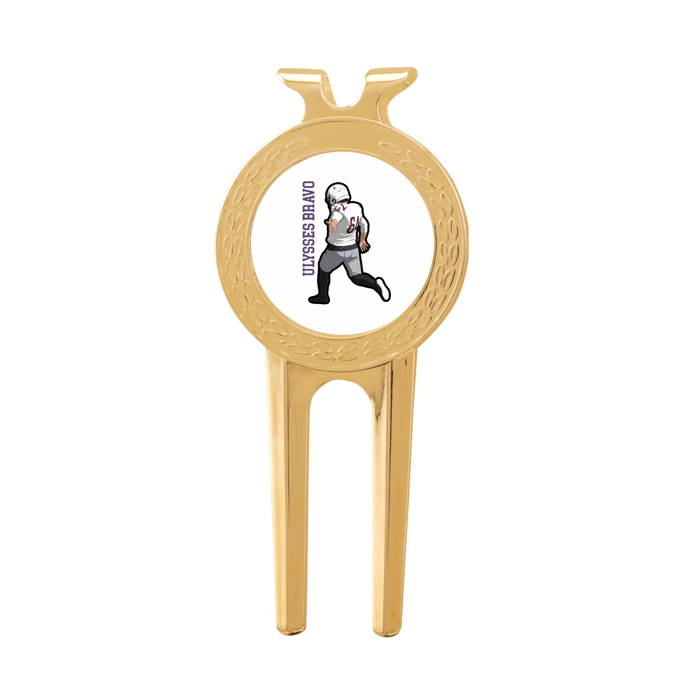 Divot Tool with Ball Marker — Name Vertical in Classic