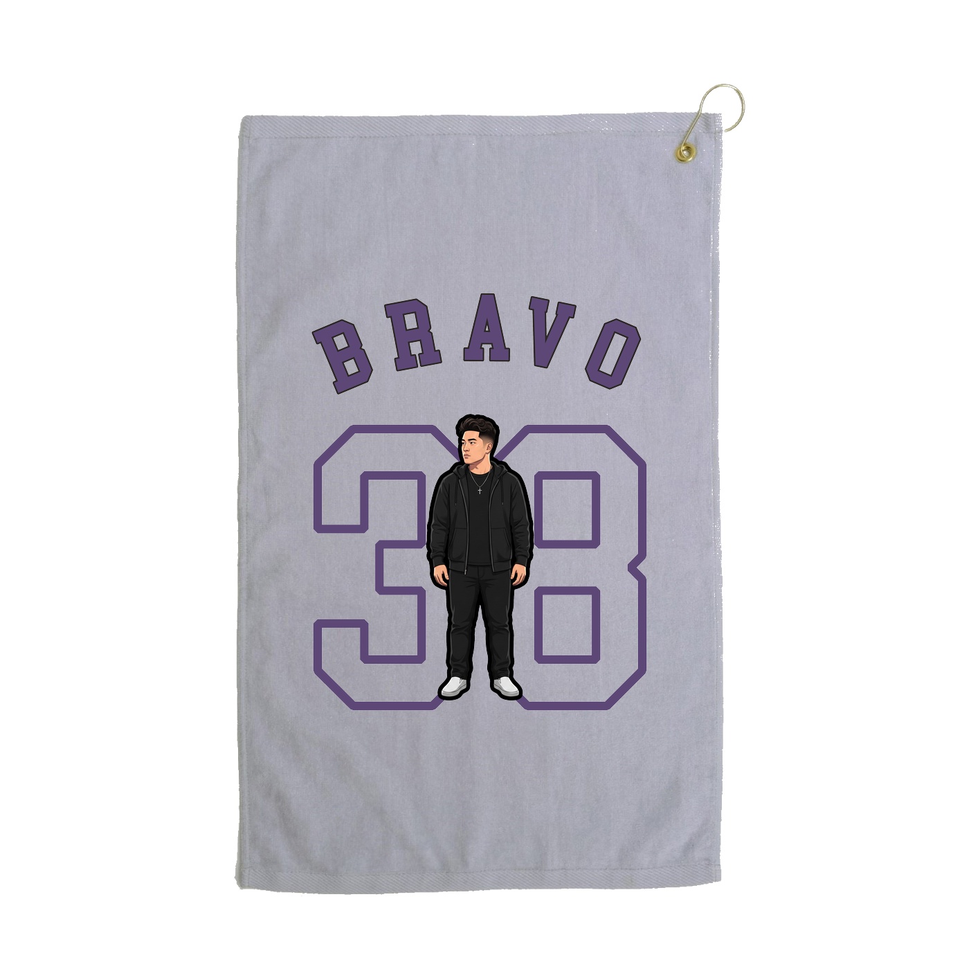 Golf Towel — Shirsey Arch in Grey