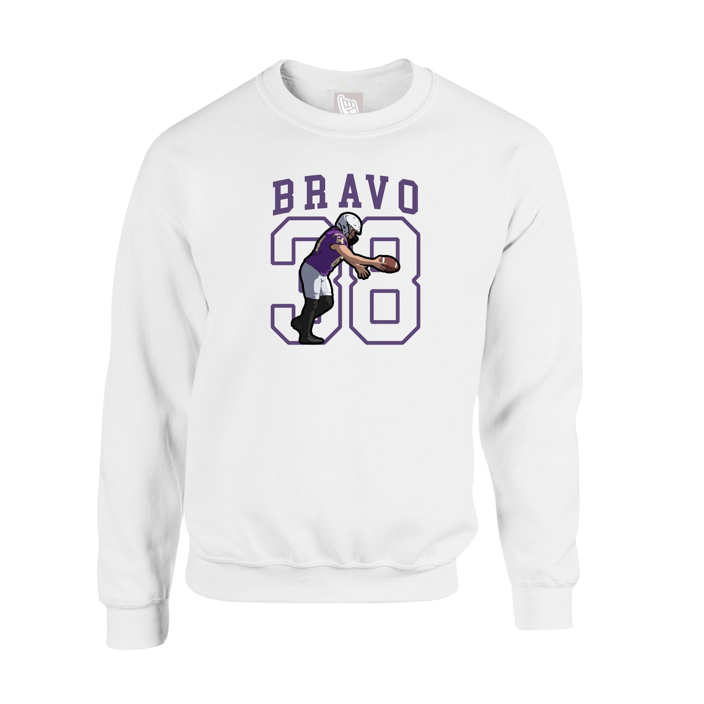 Fleece Crew — Shirsey in White