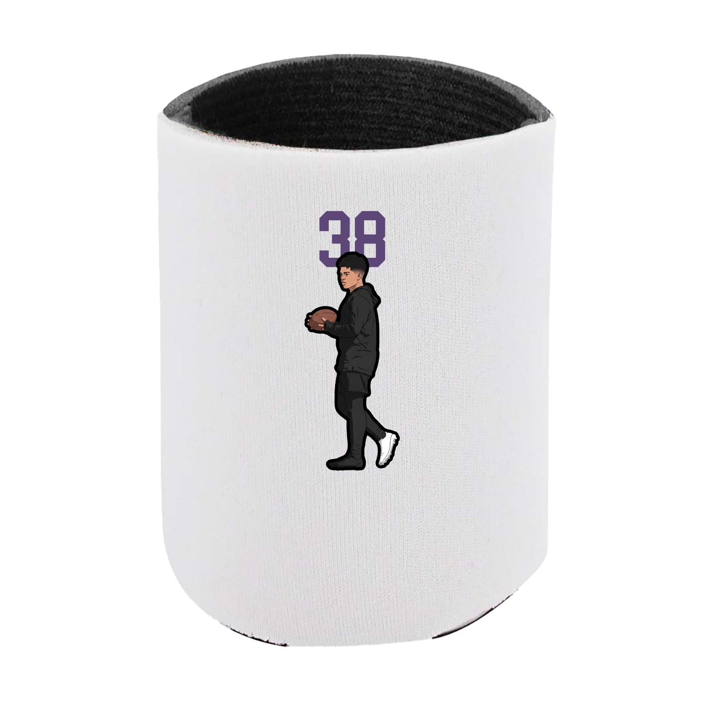 Can Holder — Number Top in White