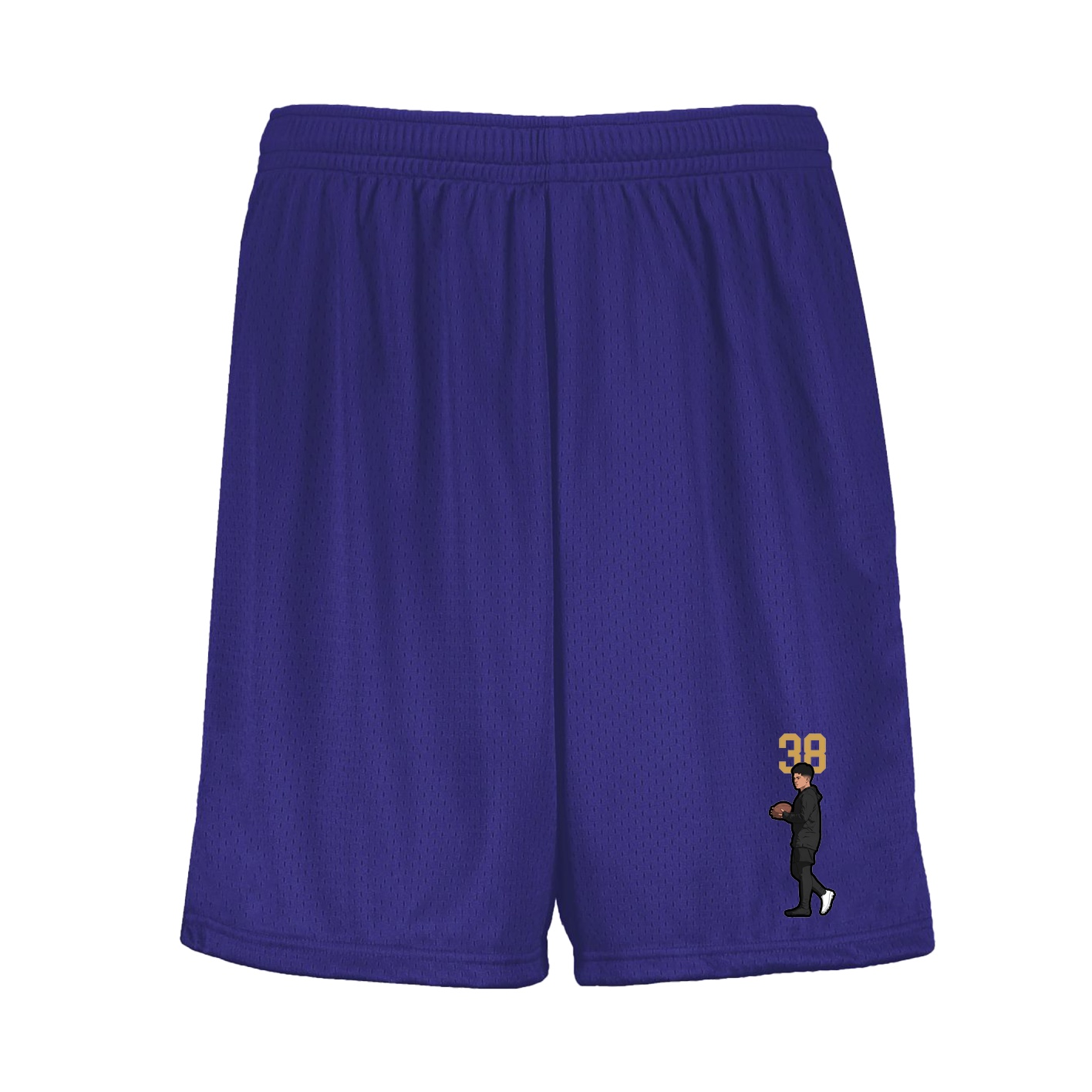 Shorts — Number Top in Purple