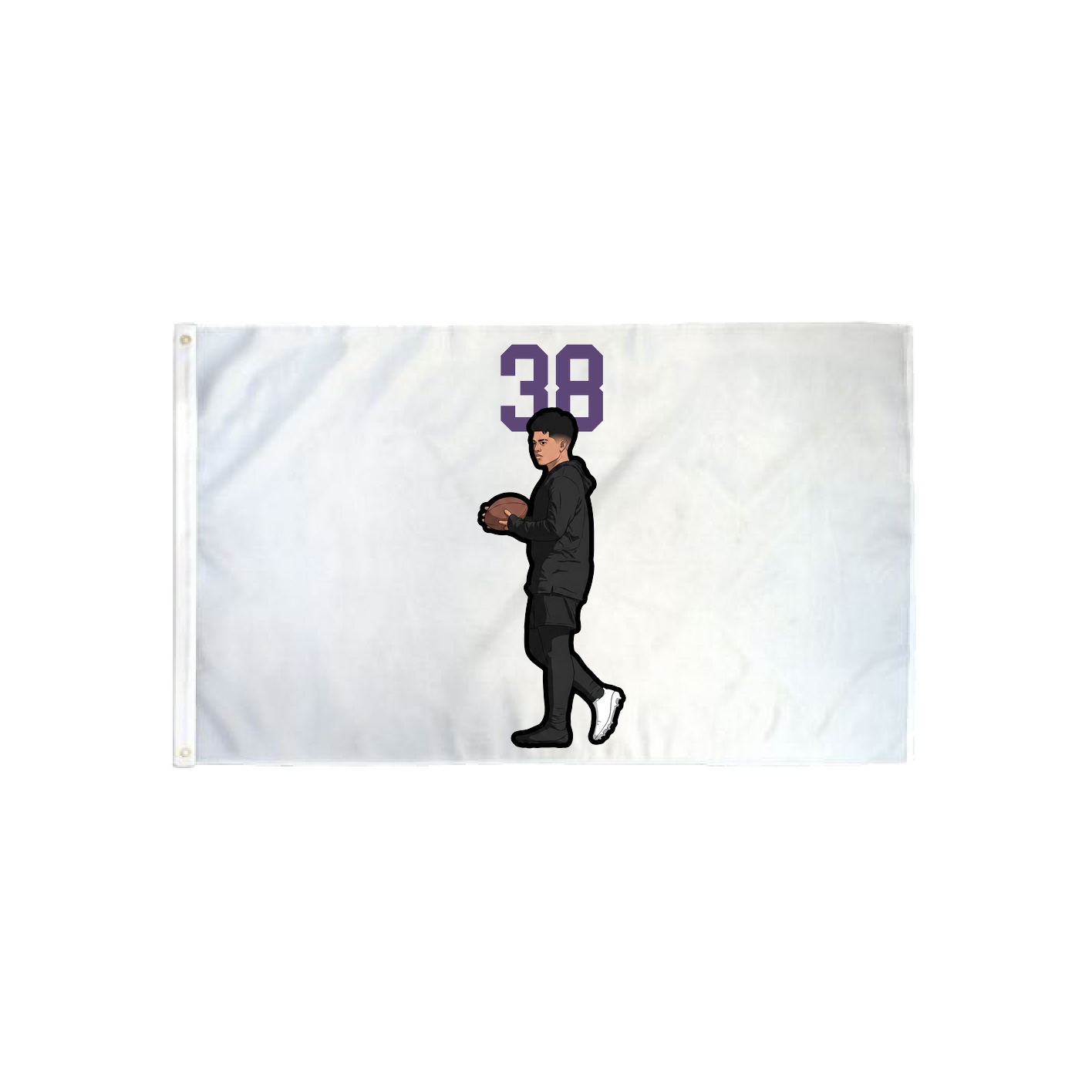 3x5 Flag — Number Top in Classic