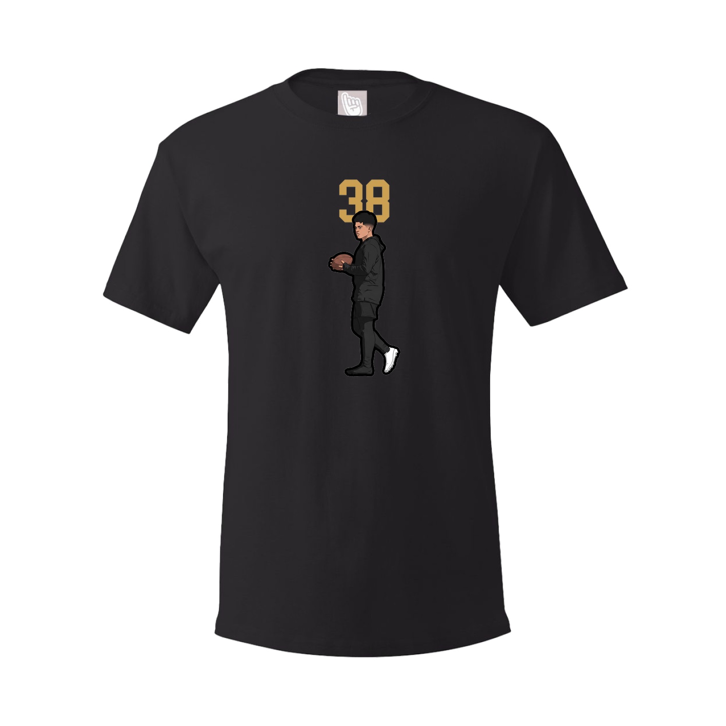 Tee — Number Top in Black