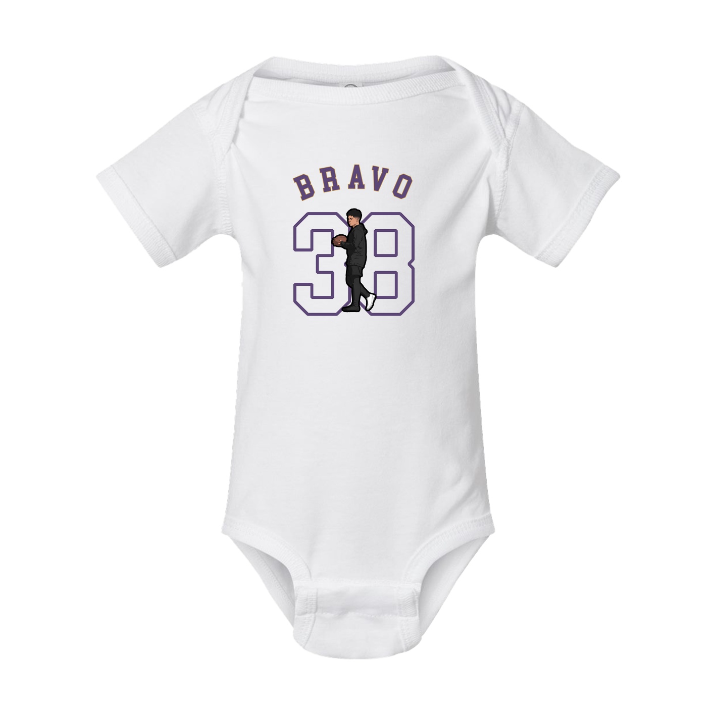 Baby Onesie — Shirsey Arch in White