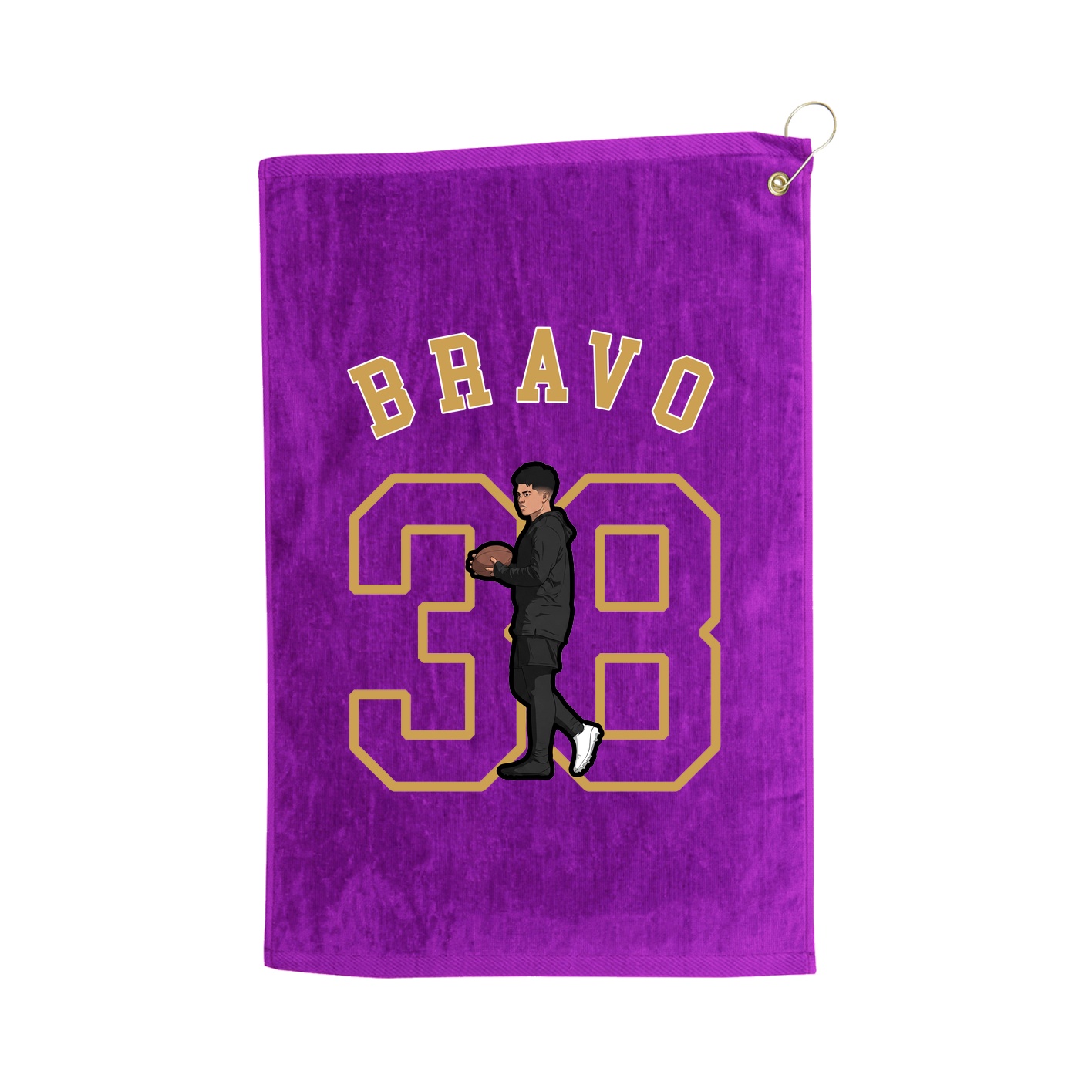 Golf Towel — Shirsey Arch in Purple