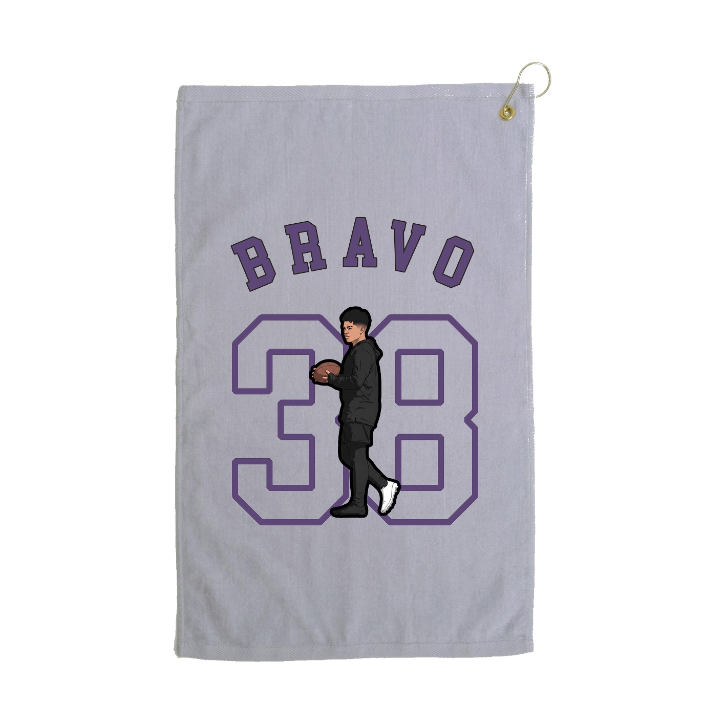 Golf Towel — Shirsey Arch in Grey