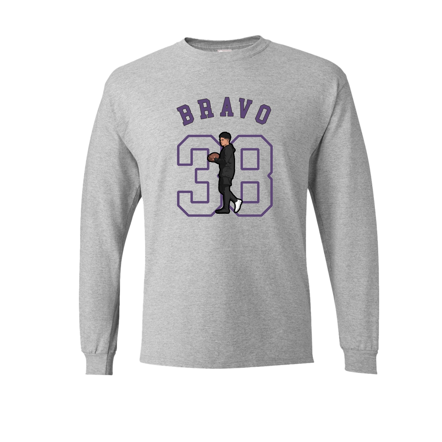 Long Sleeve Tee — Shirsey Arch in Grey
