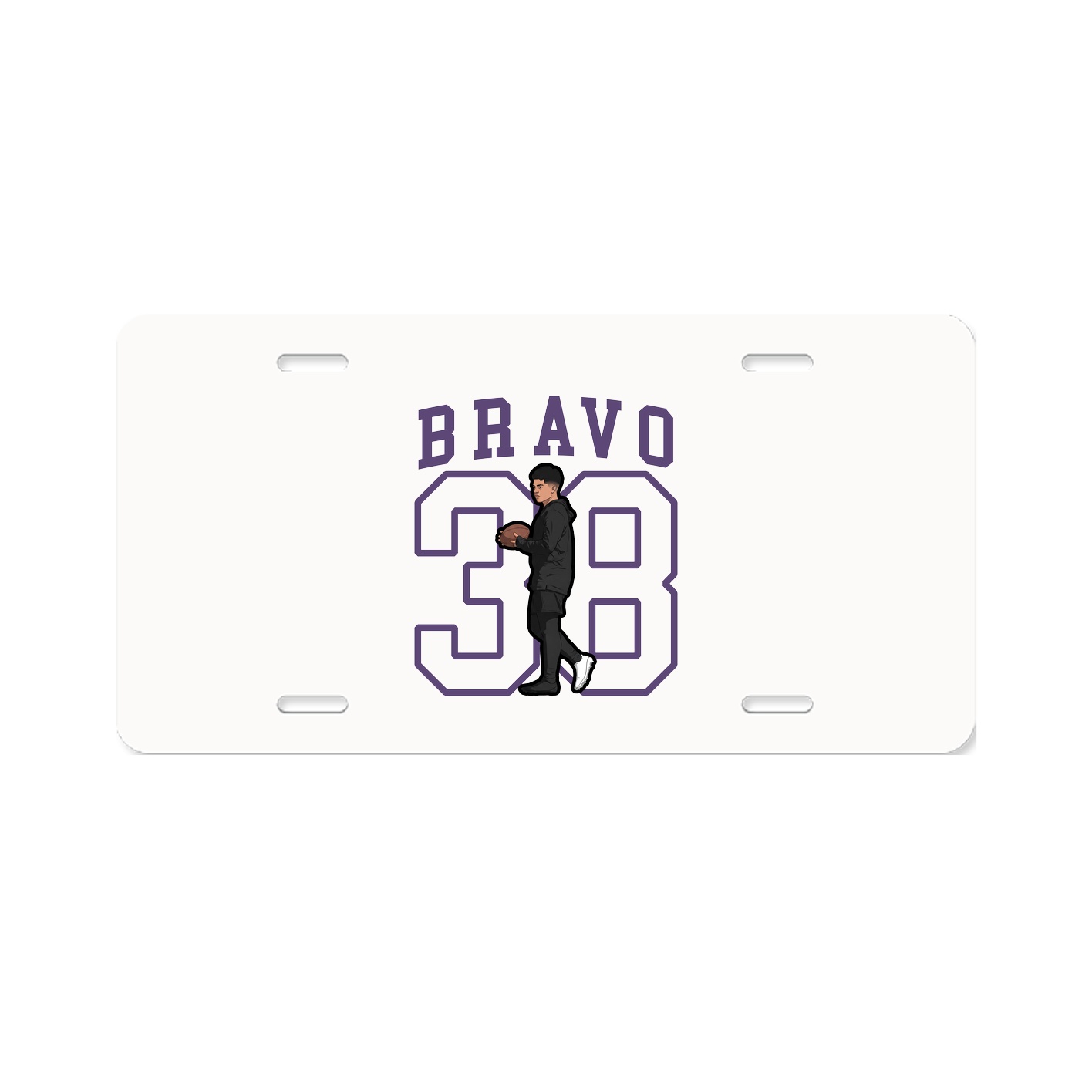 Aluminum License Plate