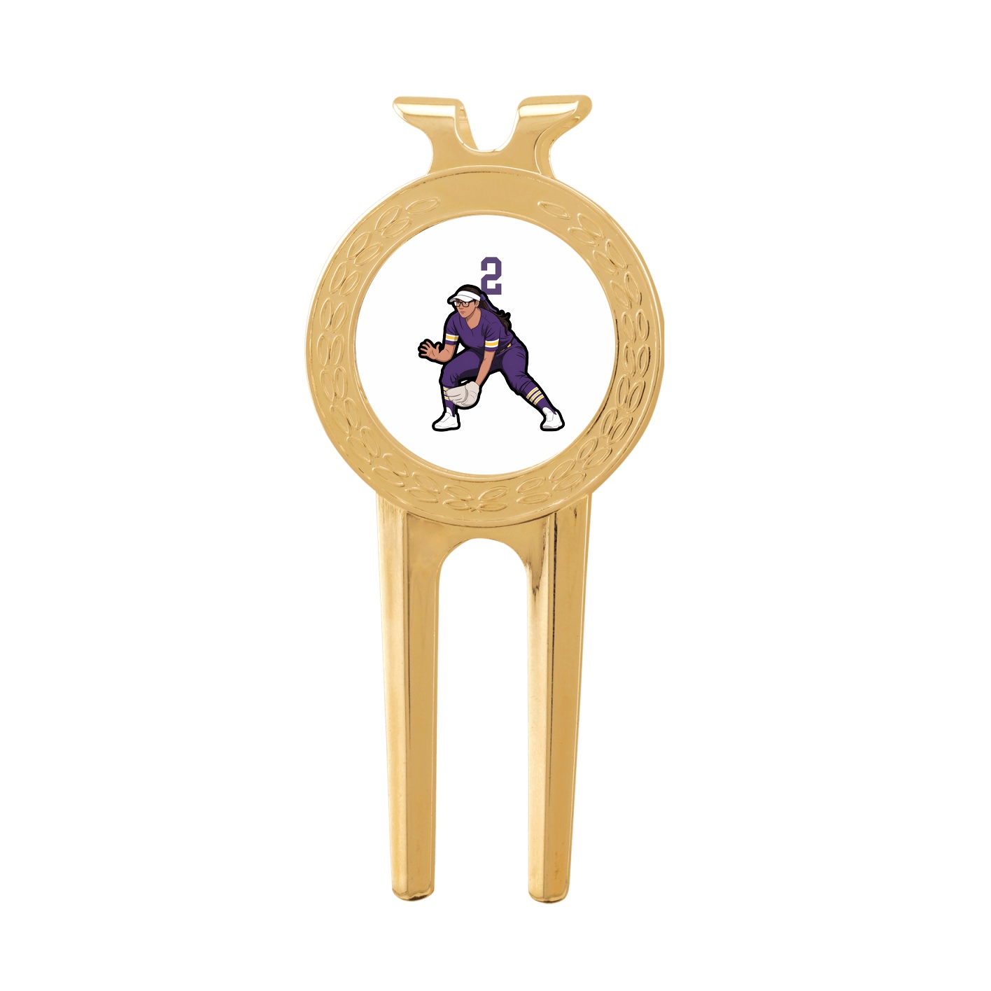 Divot Tool with Ball Marker — Number Top in Classic