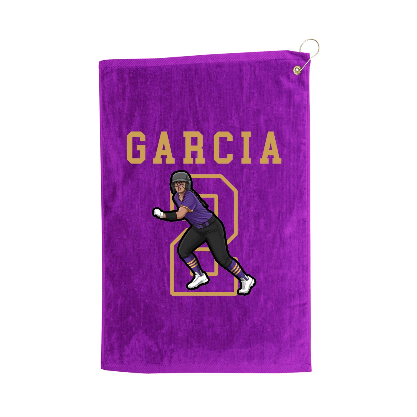Golf Towel — Shirsey in Purple