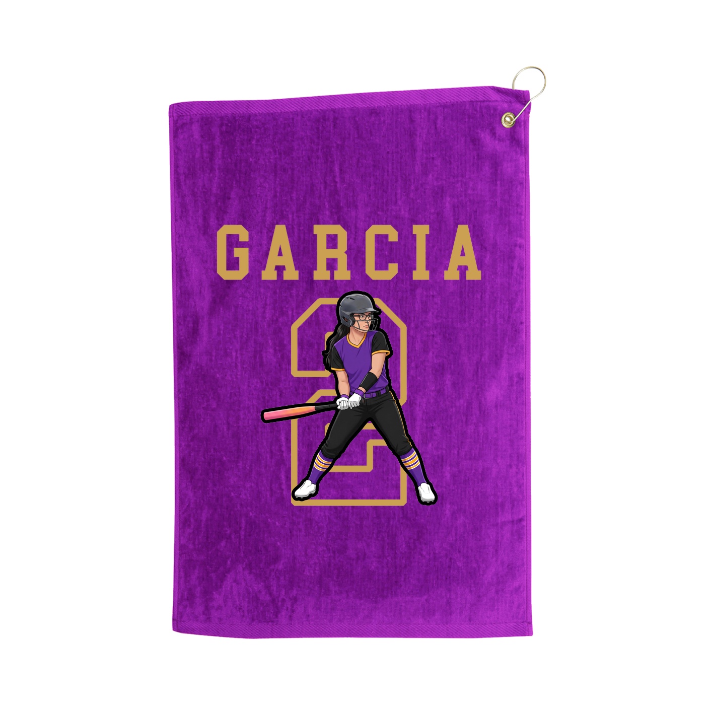 Golf Towel — Shirsey in Purple