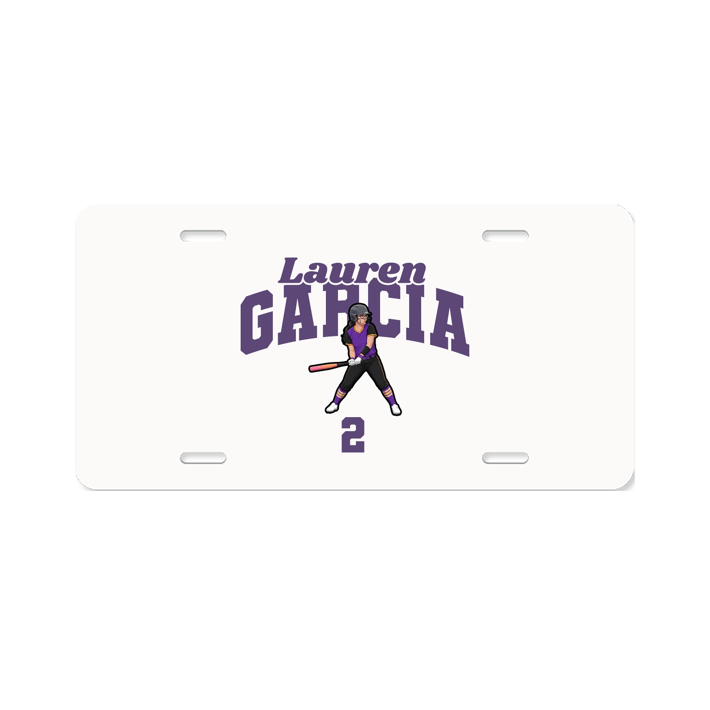 License Plate — Signature Arch in Classic