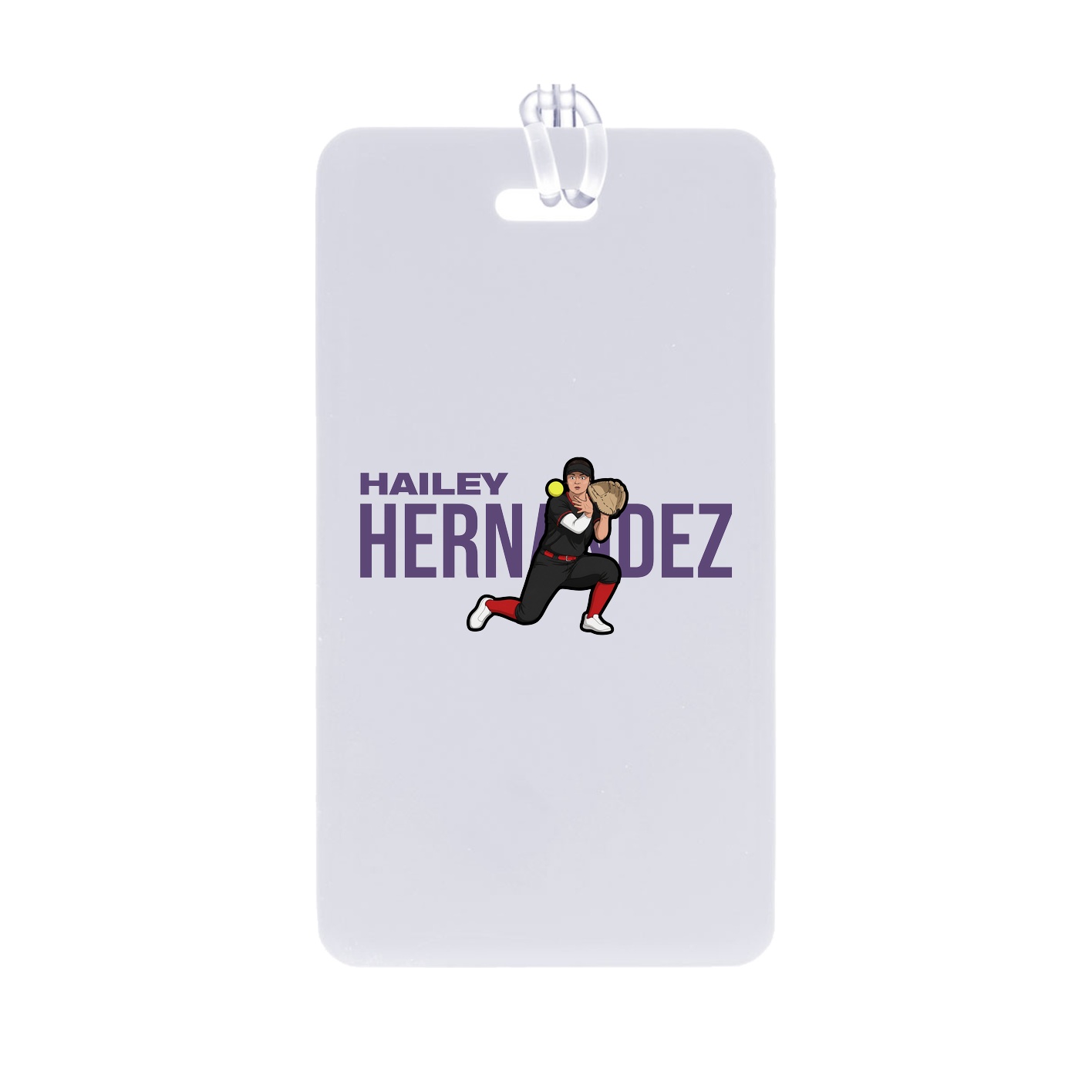 Bag Tag — Player Name in Classic