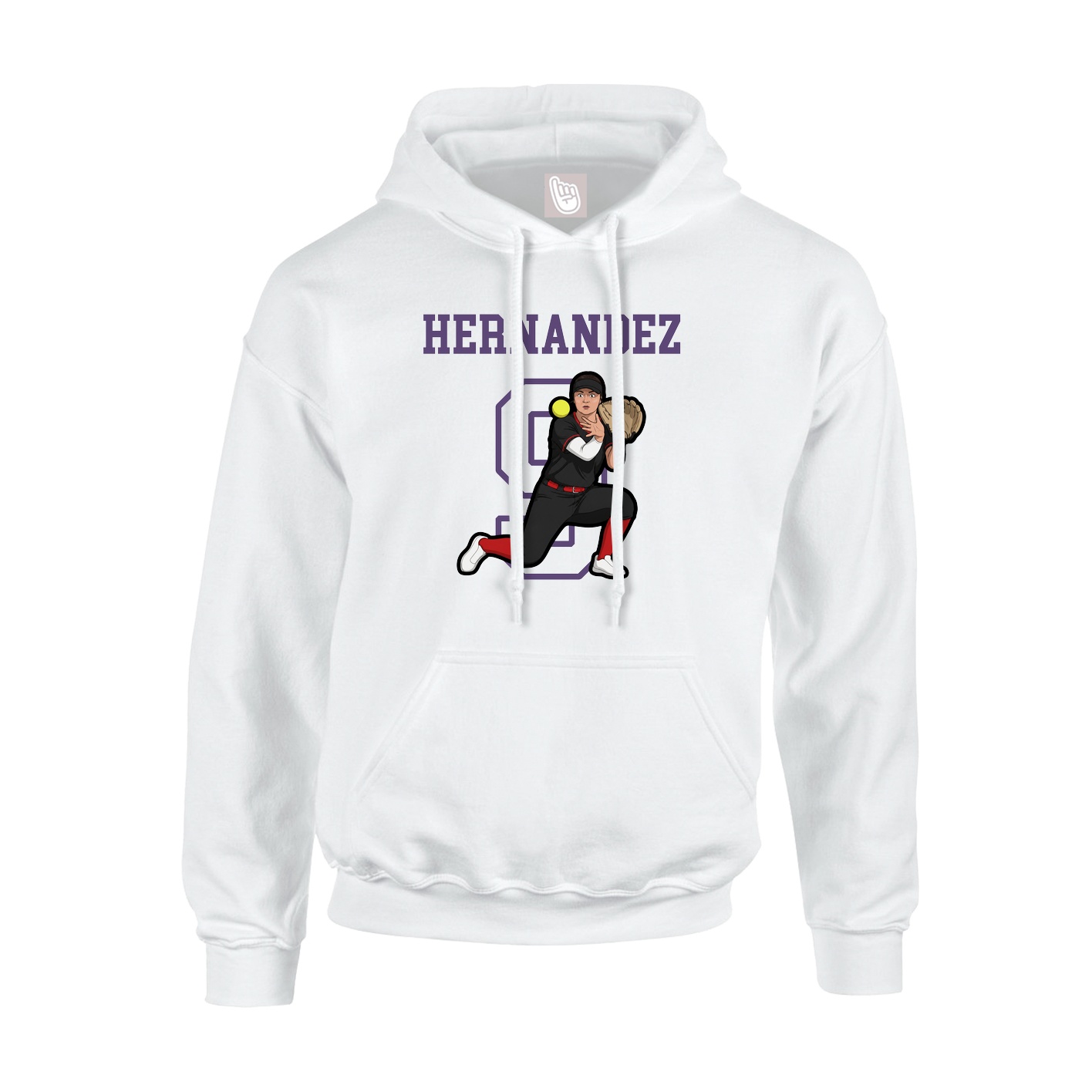Youth Hoodie — Shirsey in White