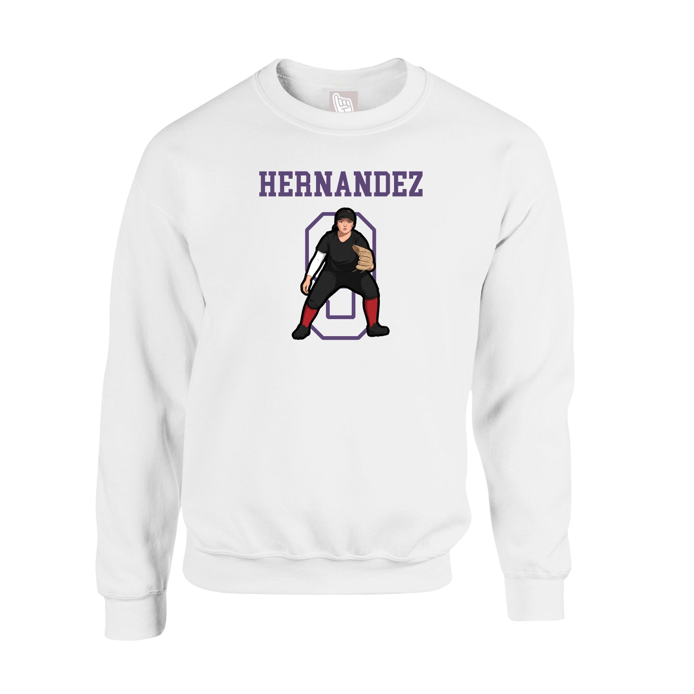 Fleece Crew — Shirsey in White
