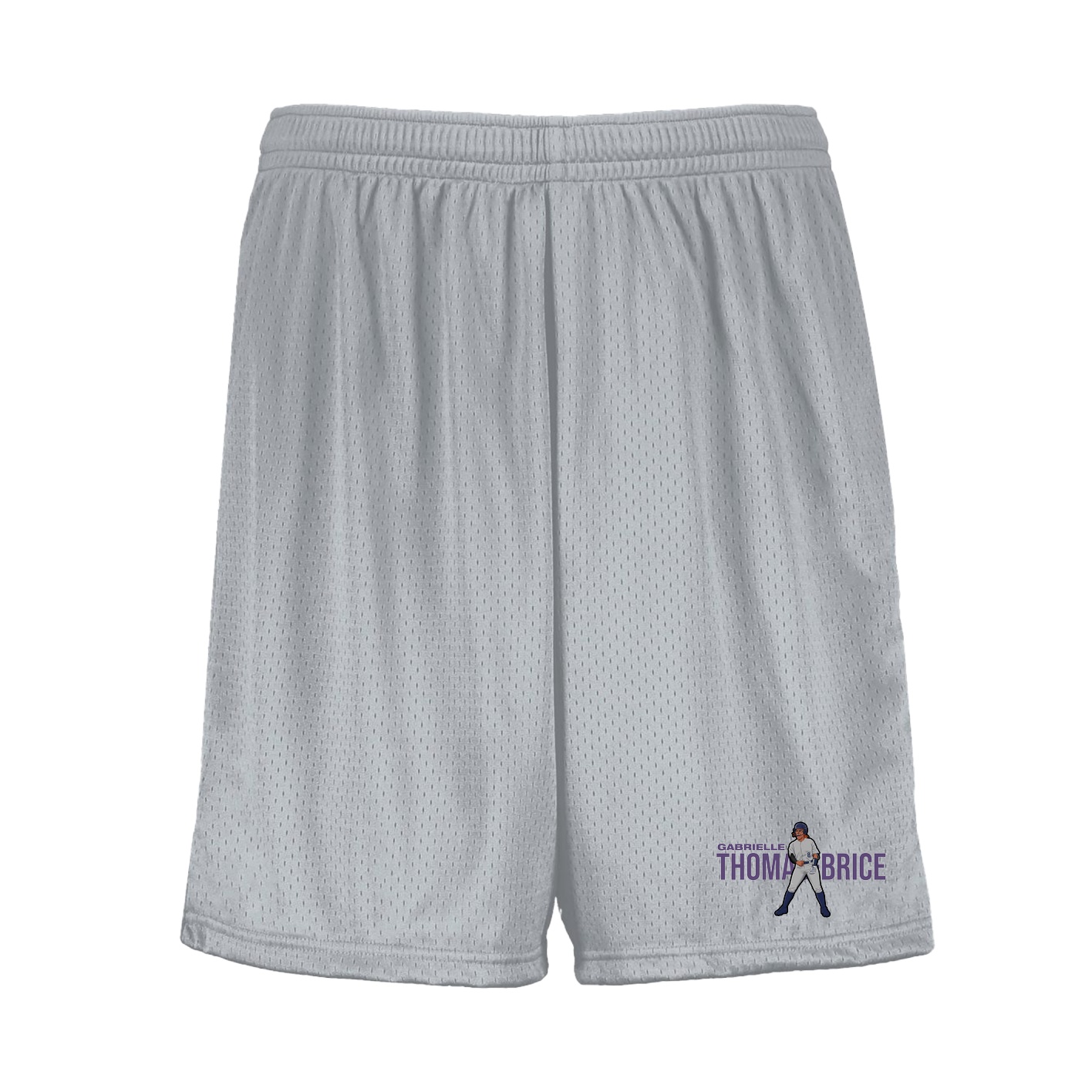 Shorts — Player Name in Silver