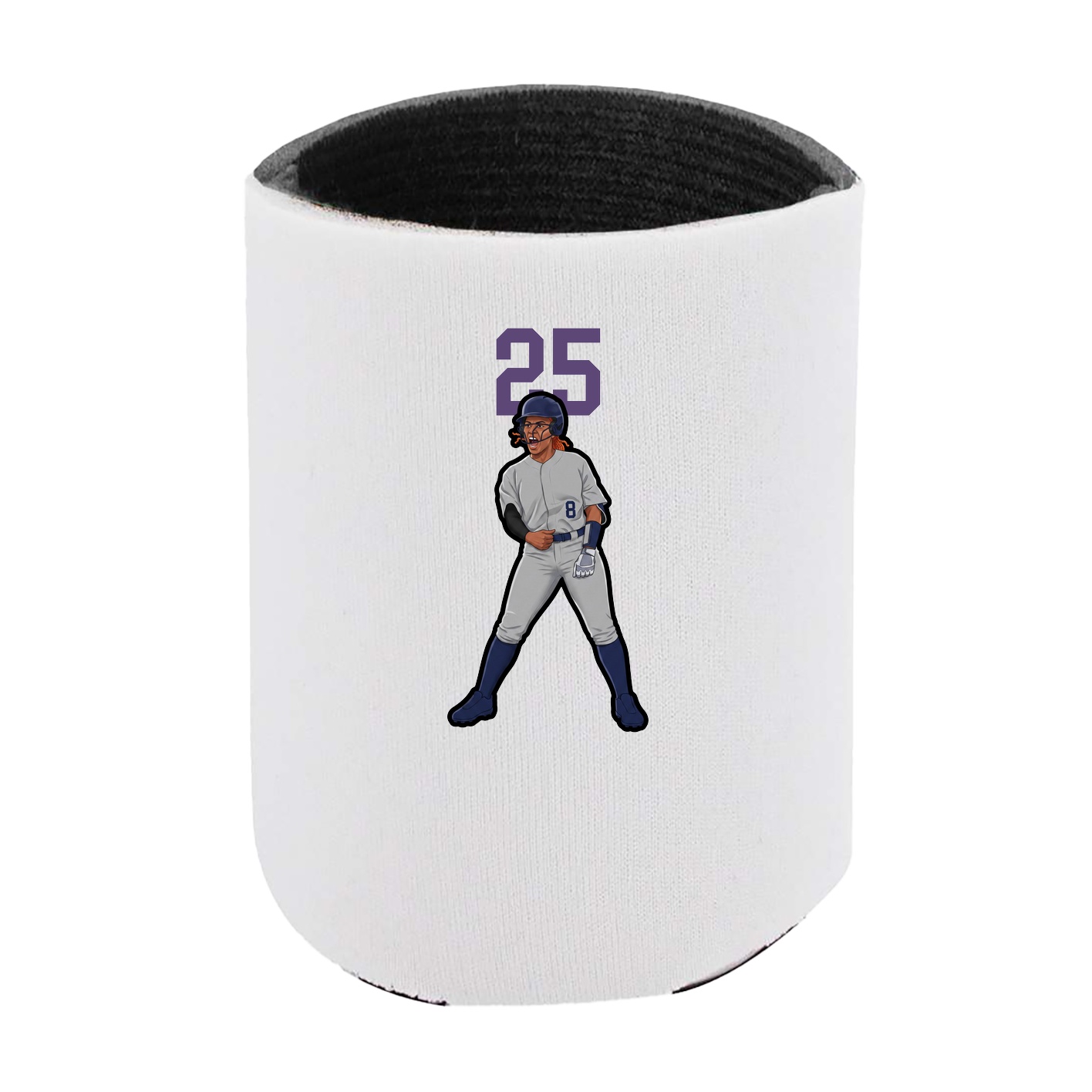 Can Holder — Number Top in White