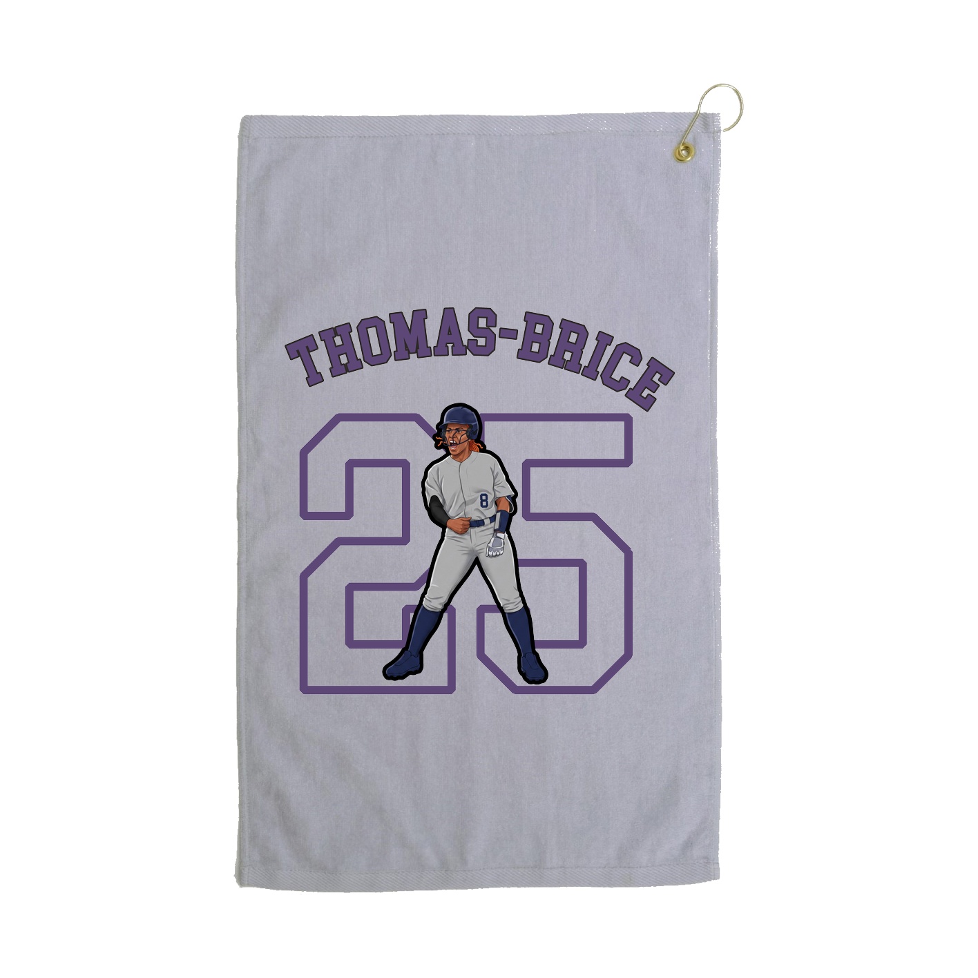 Golf Towel — Shirsey Arch in Grey