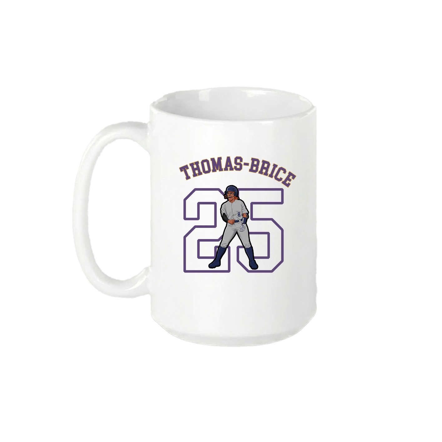 15oz Coffee Mug — Shirsey Arch in White