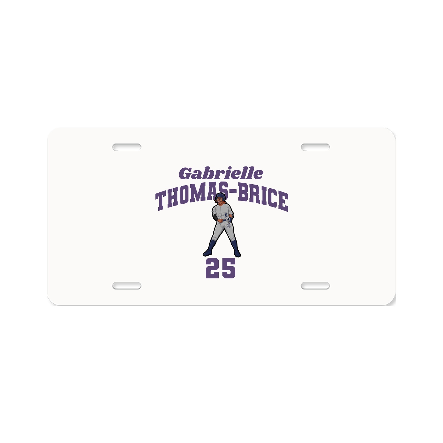 License Plate — Signature Arch in Classic