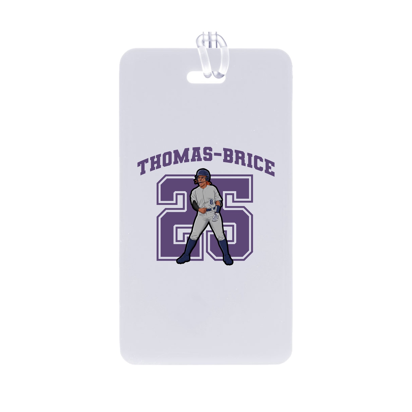 Bag Tag — Number in Classic