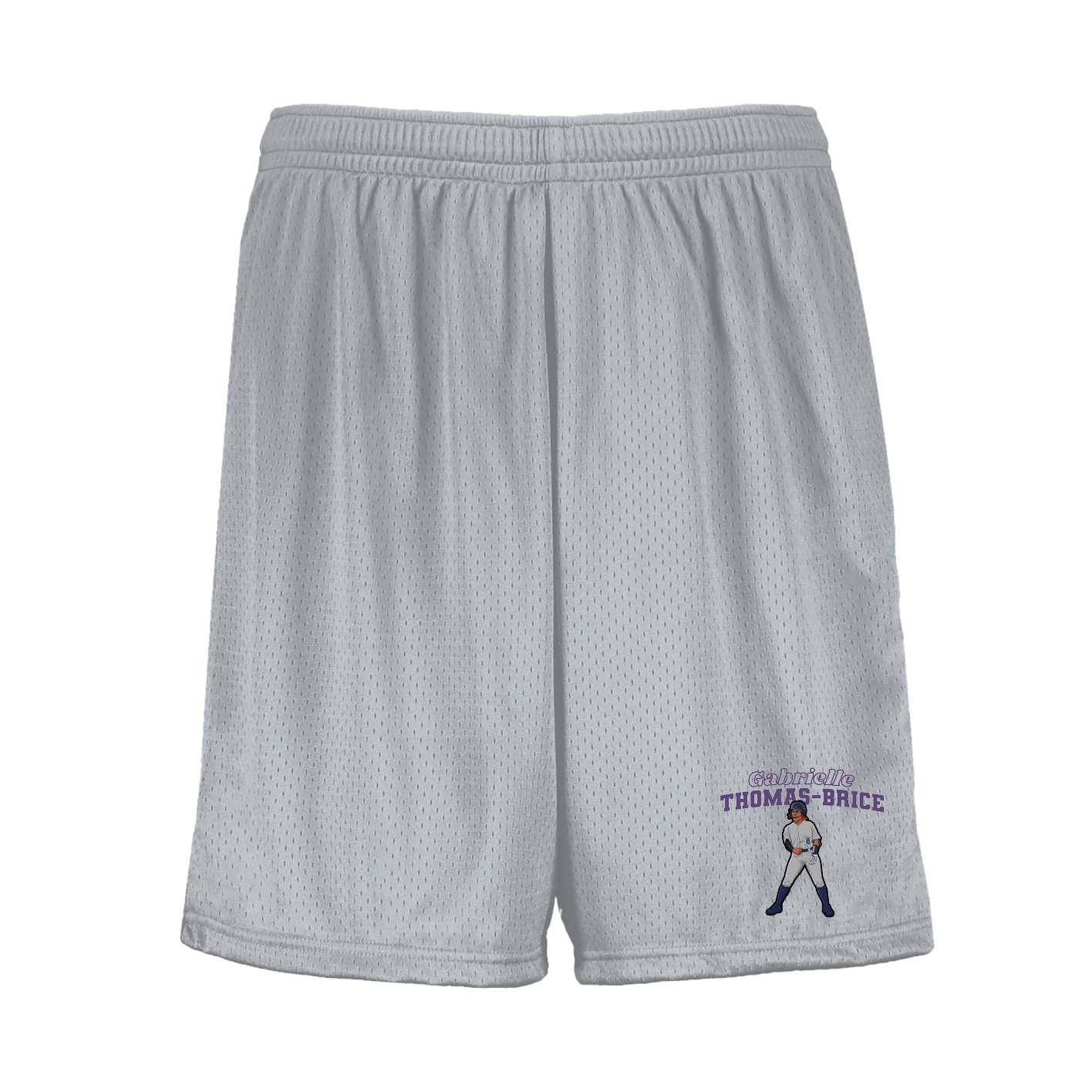 Shorts — Name Arch in Silver