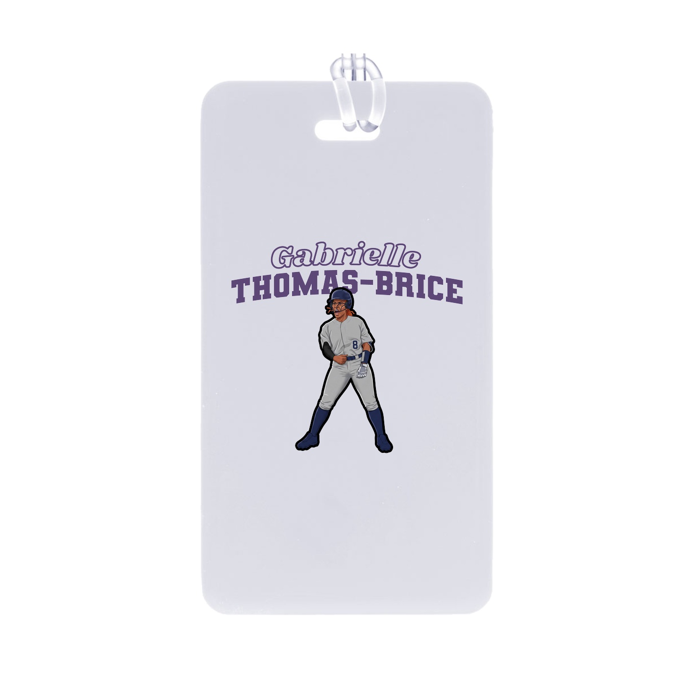 Bag Tag — Name Arch in Classic