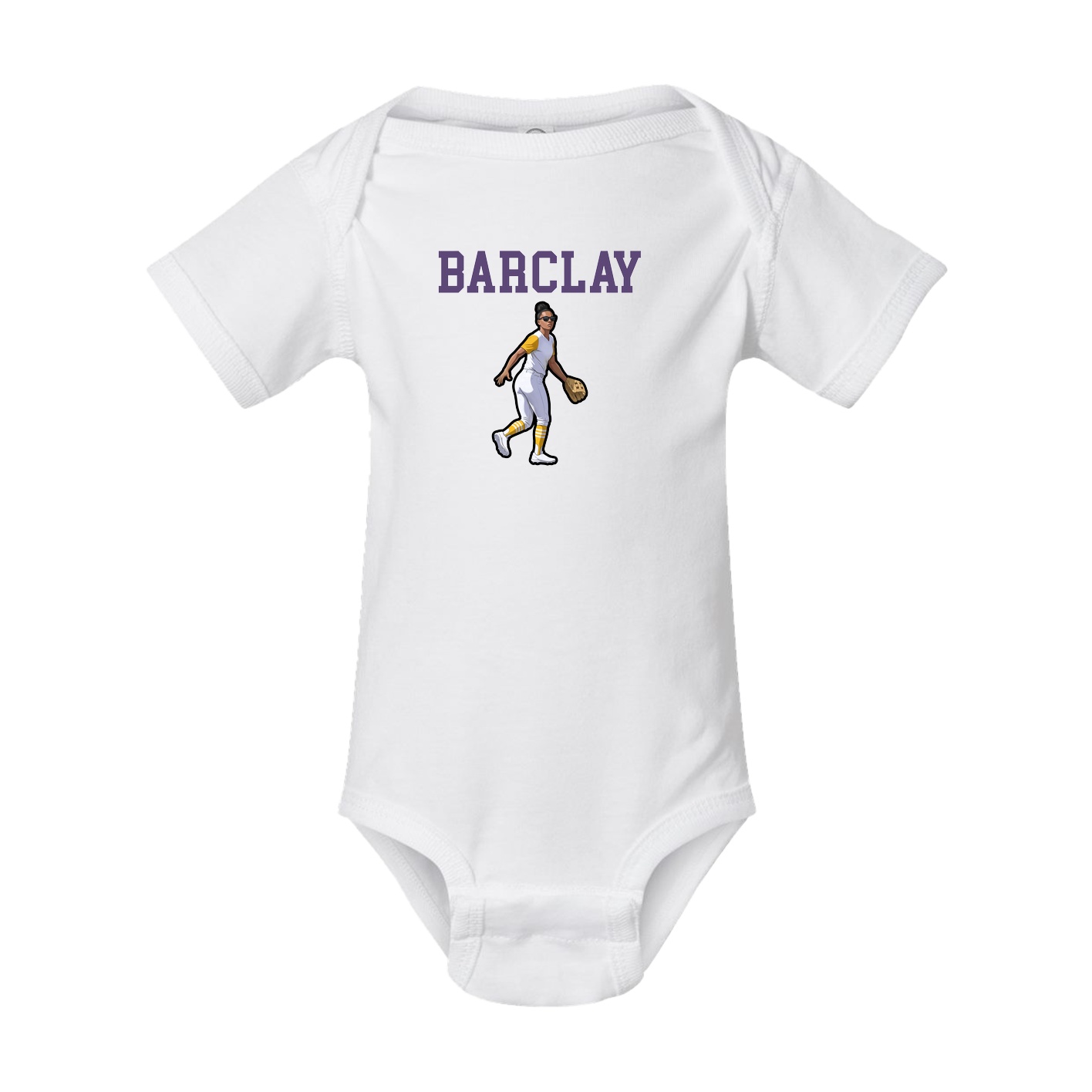 Baby Onesie — Shirsey in White