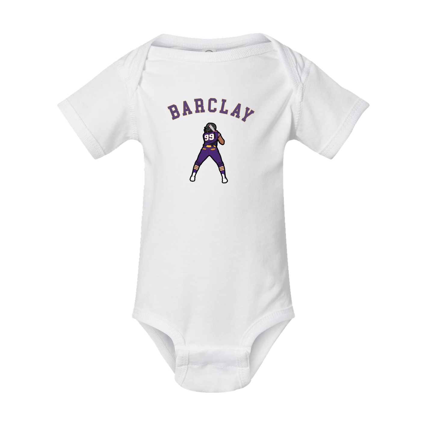 Baby Onesie — Shirsey Arch in White