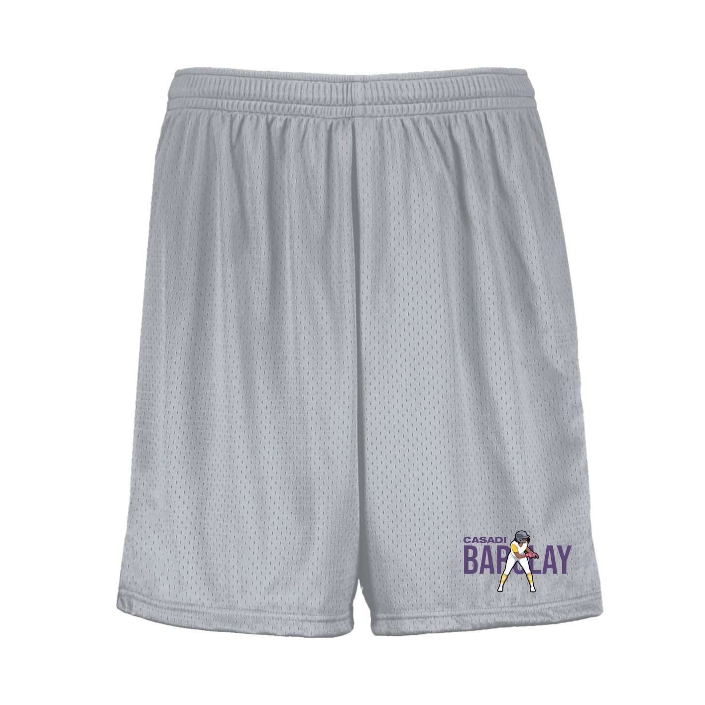 Shorts — Player Name in Silver