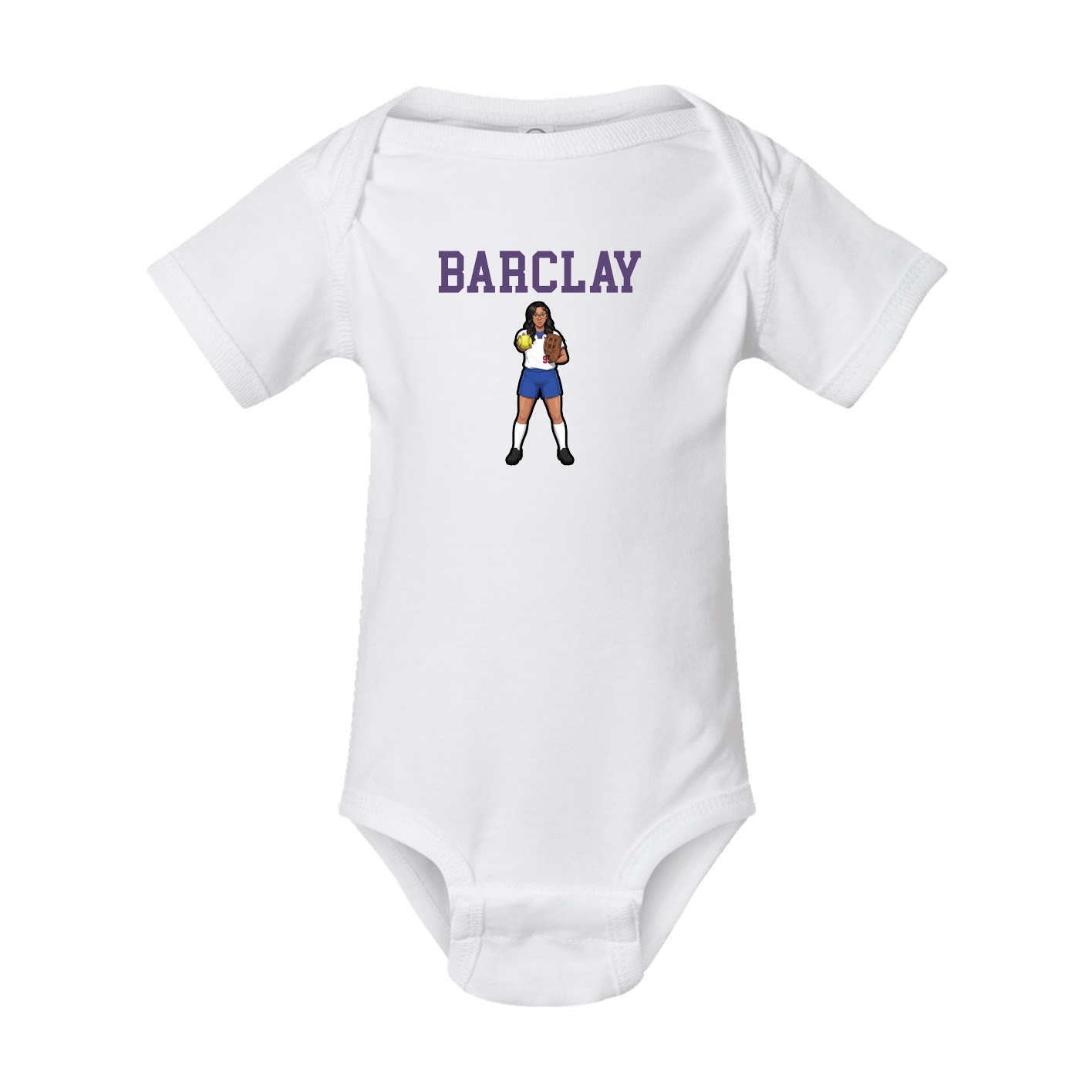 Baby Onesie — Shirsey in White
