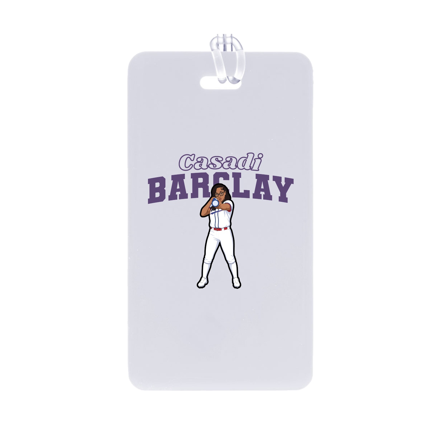 Bag Tag — Name Arch in Classic