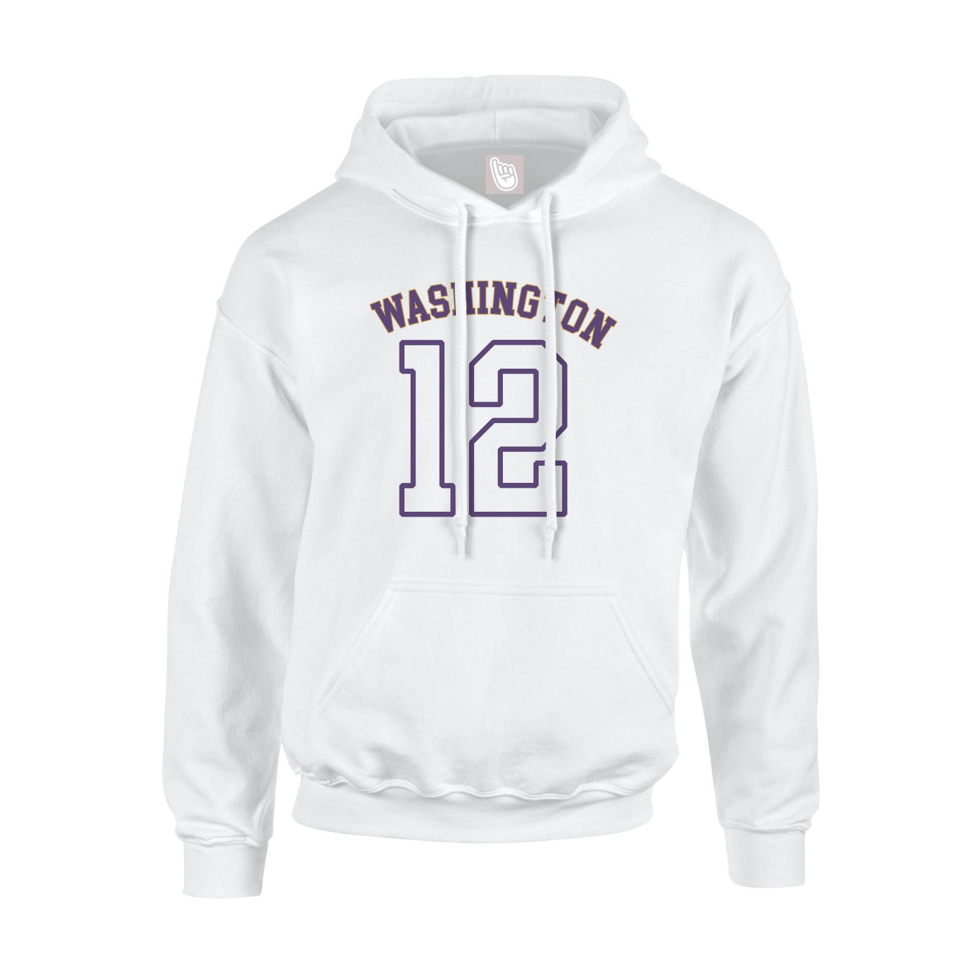 Hoodie — Shirsey Arch in White